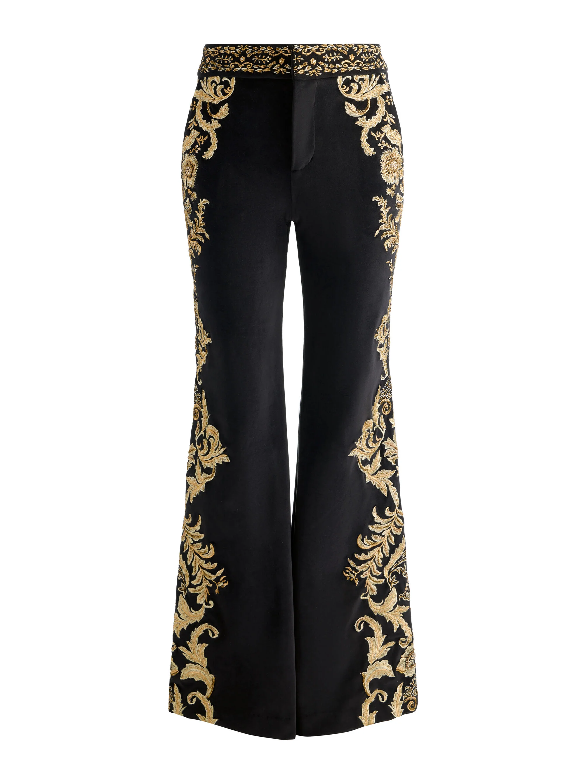 DYLAN EMBROIDERED PANT - 1