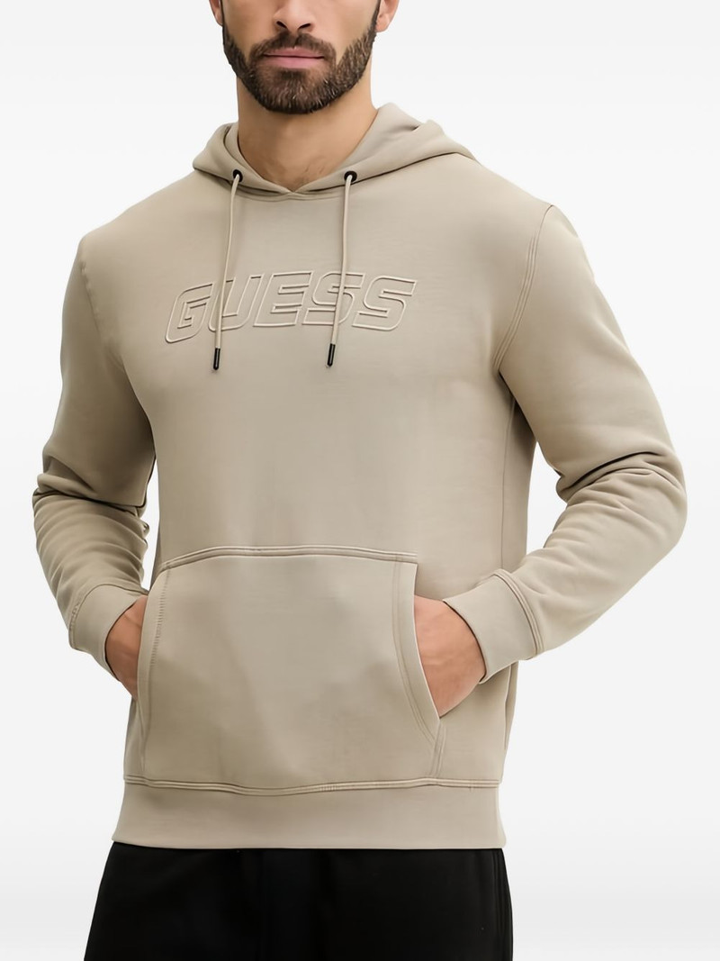 logo-print hoodie 1