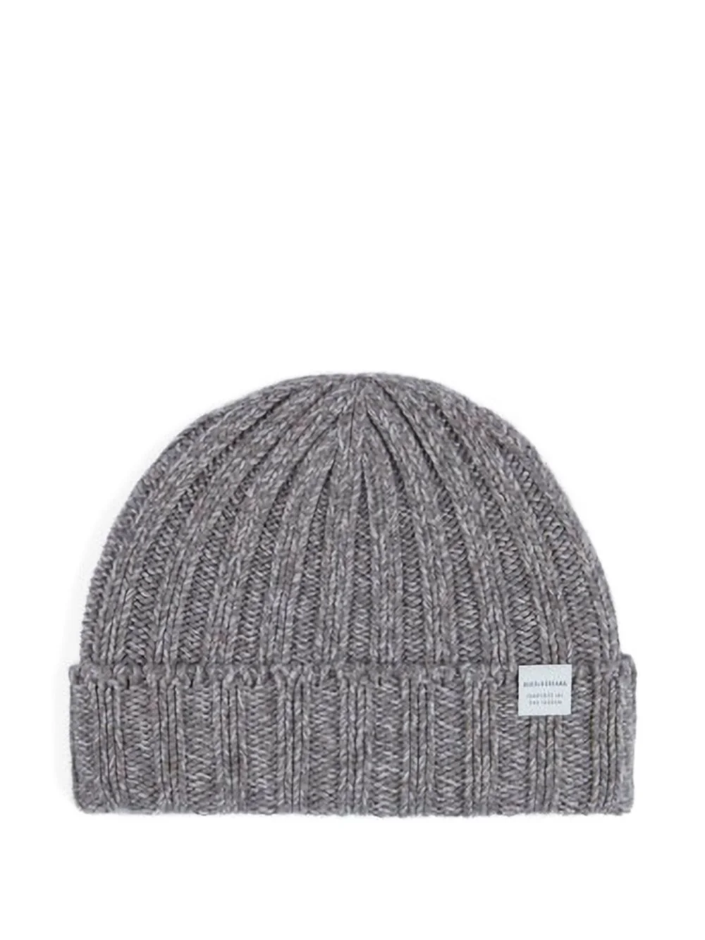ribbed beanie hat - 1