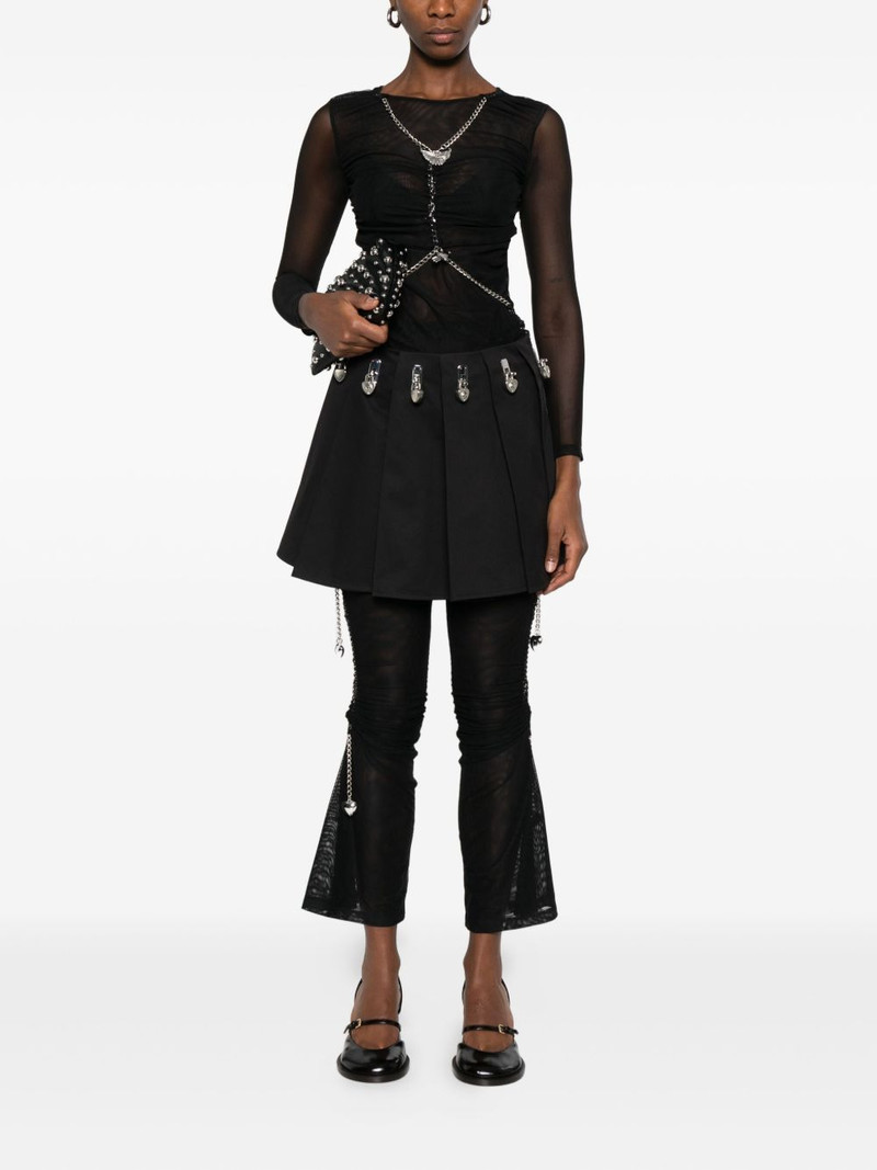 Chopova Lowena chain-embellished top outlook