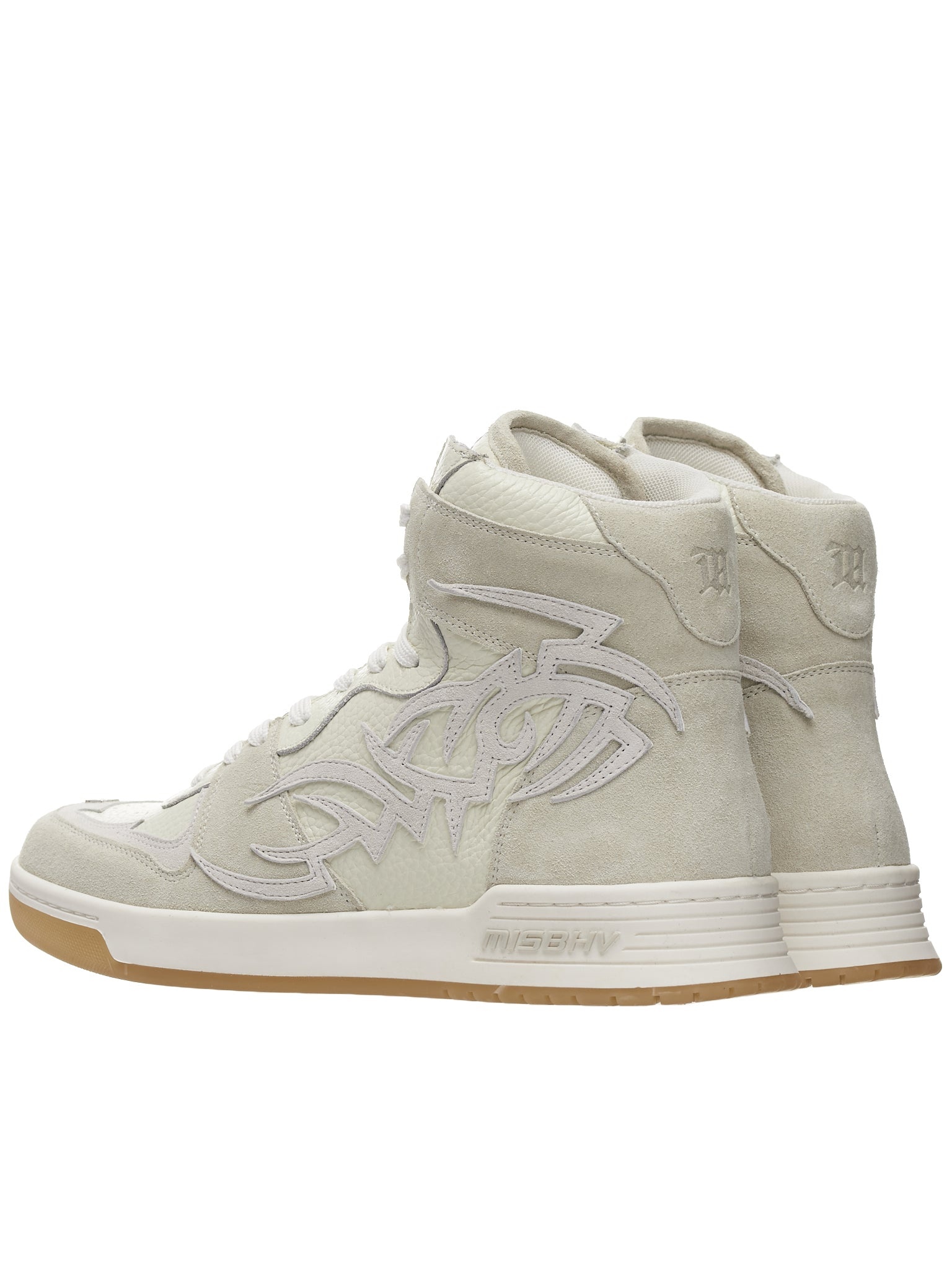 Suede High Top Sneakers - 5