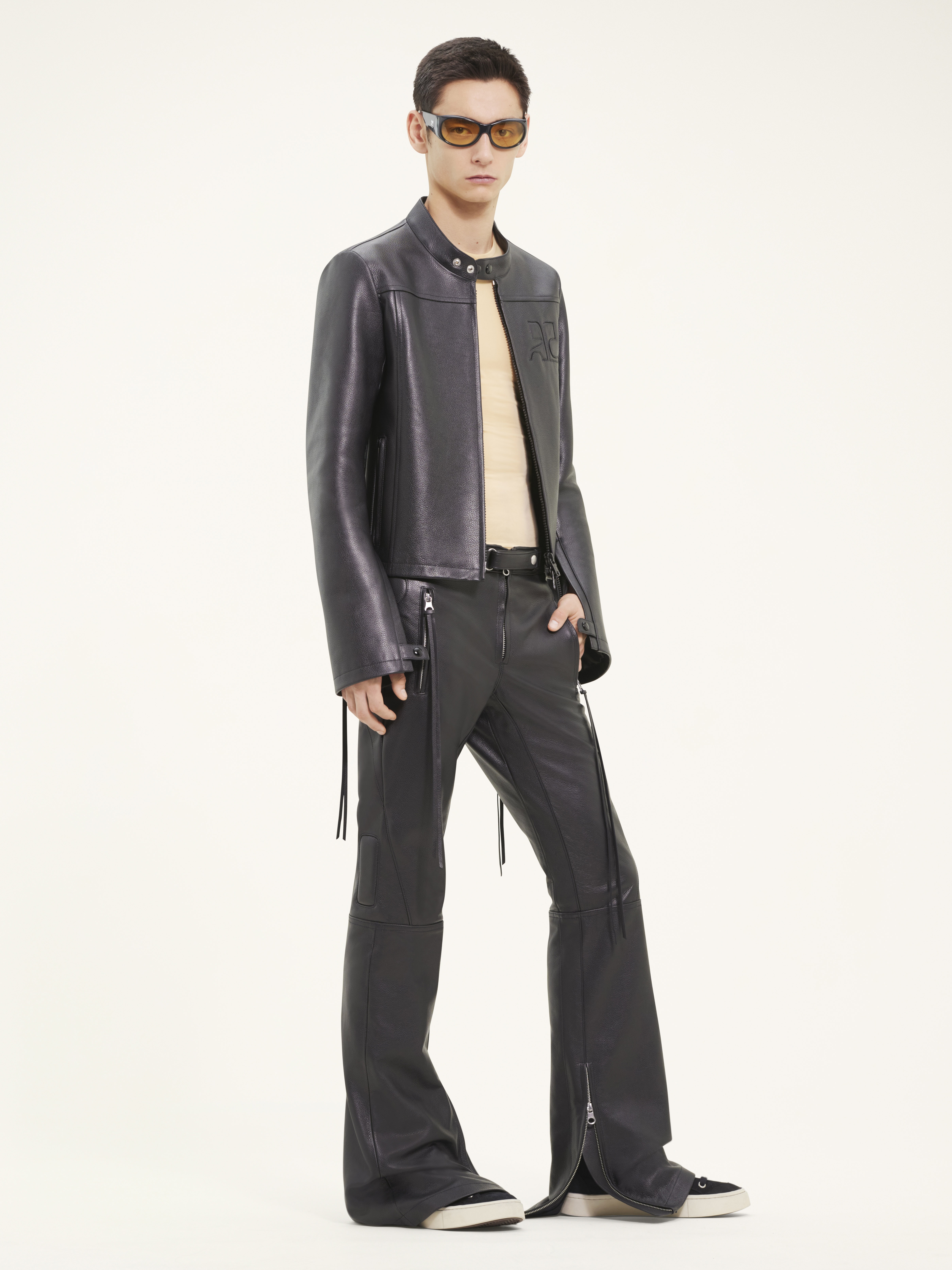 RACER LEATHER PANTS - 2