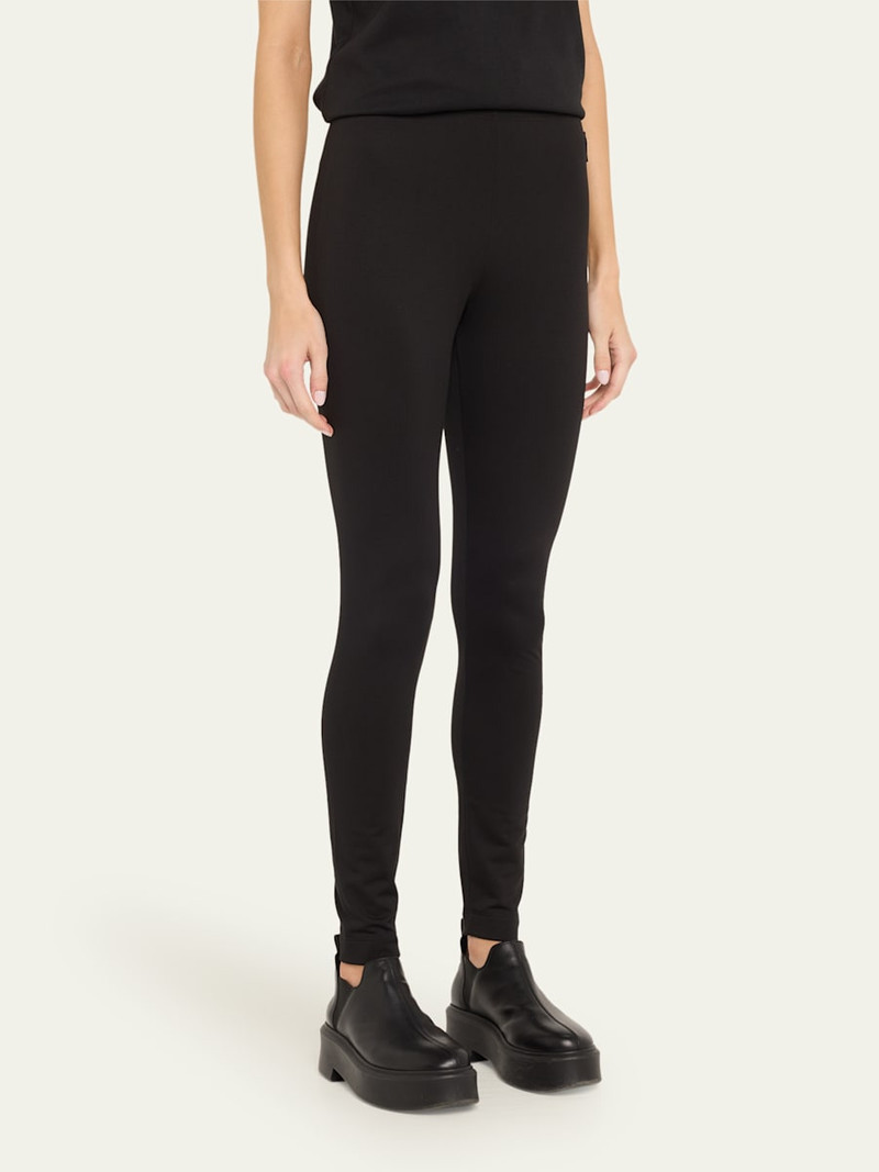 Moncler Jersey Slim-Fit Leggings outlook