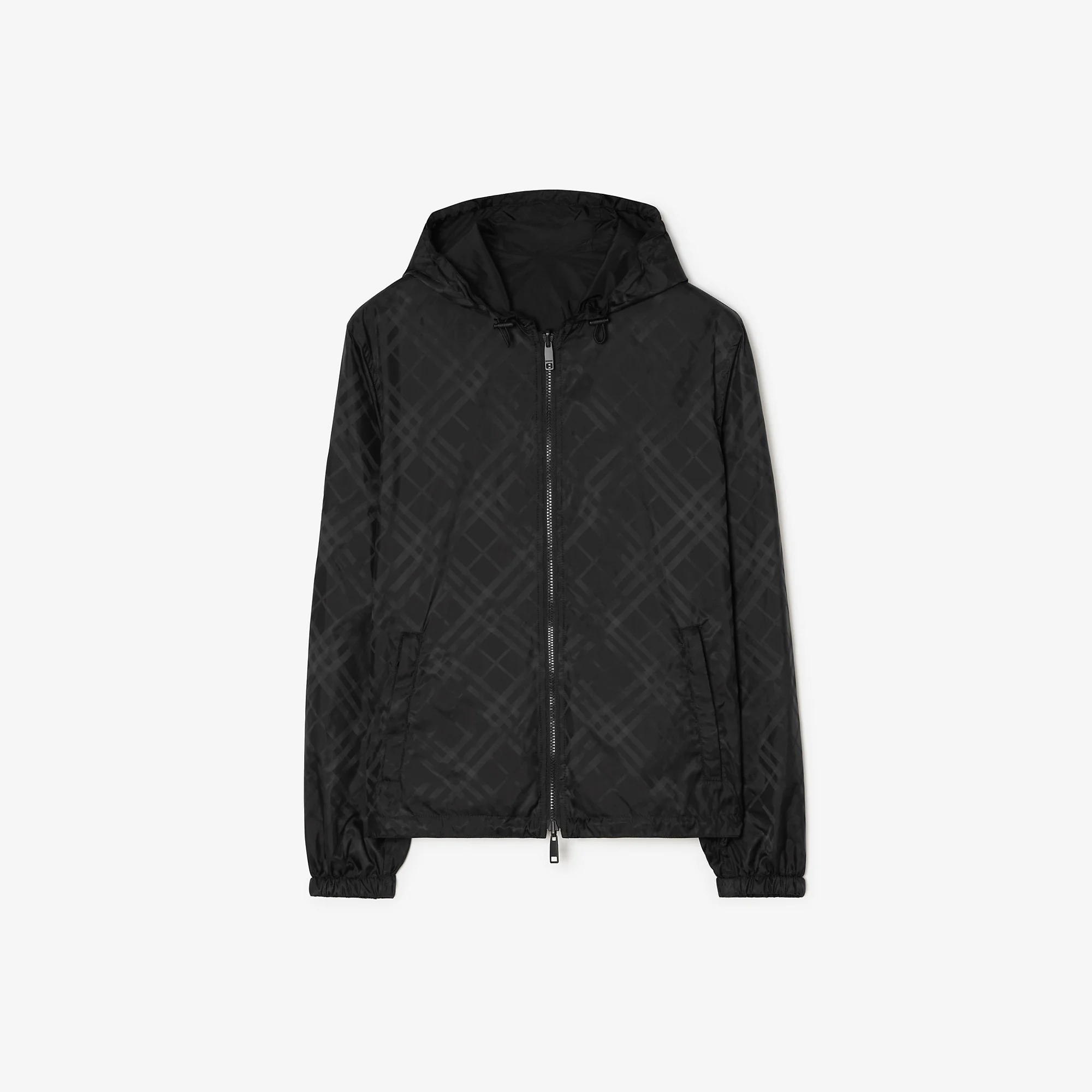 Reversible Check Newport Hooded Jacket - 1