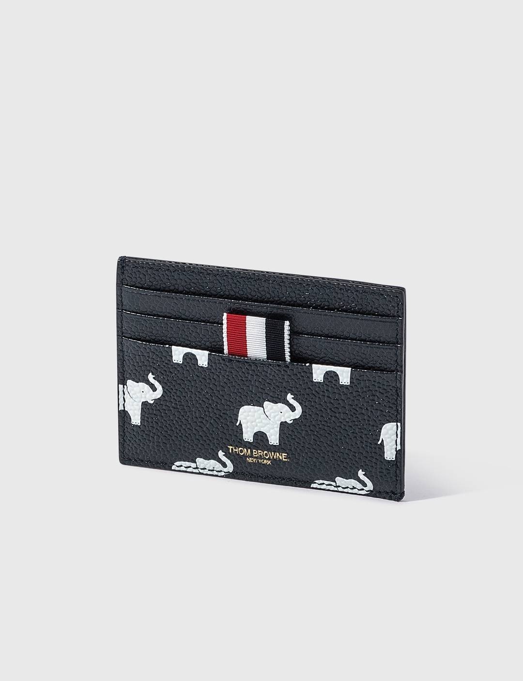 Elephant Print Single Card Holder - 1