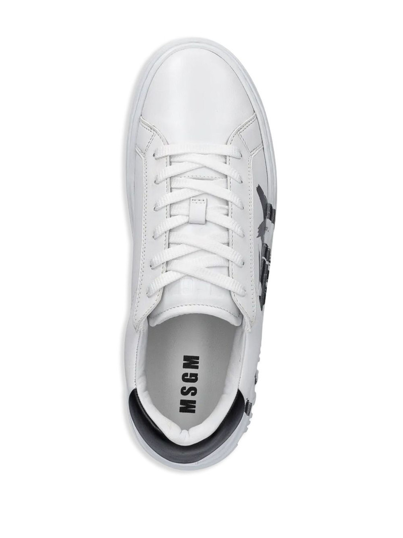 logo-print sneakers 4