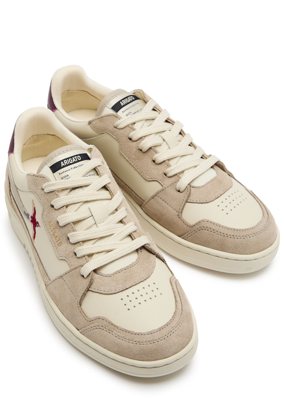 Axel Arigato Dice Lo Bee Bird Panelled Leather Sneakers - 3