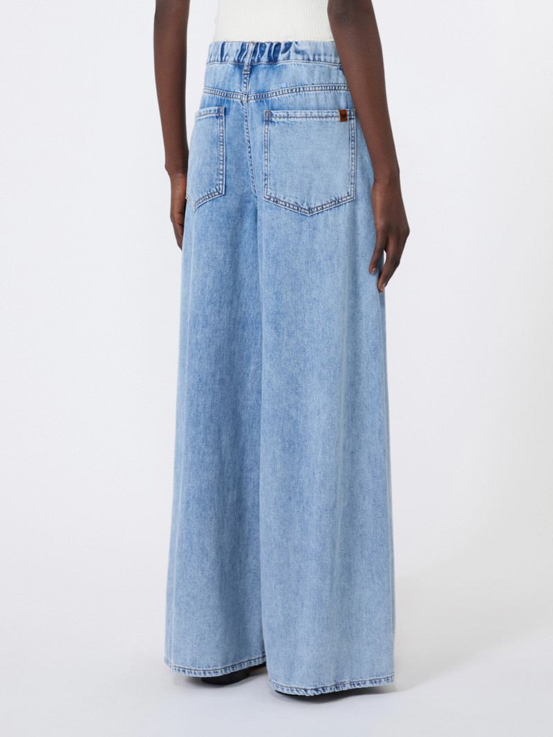 ZATTERA Long cotton denim jeans - BLUE JEANS 4