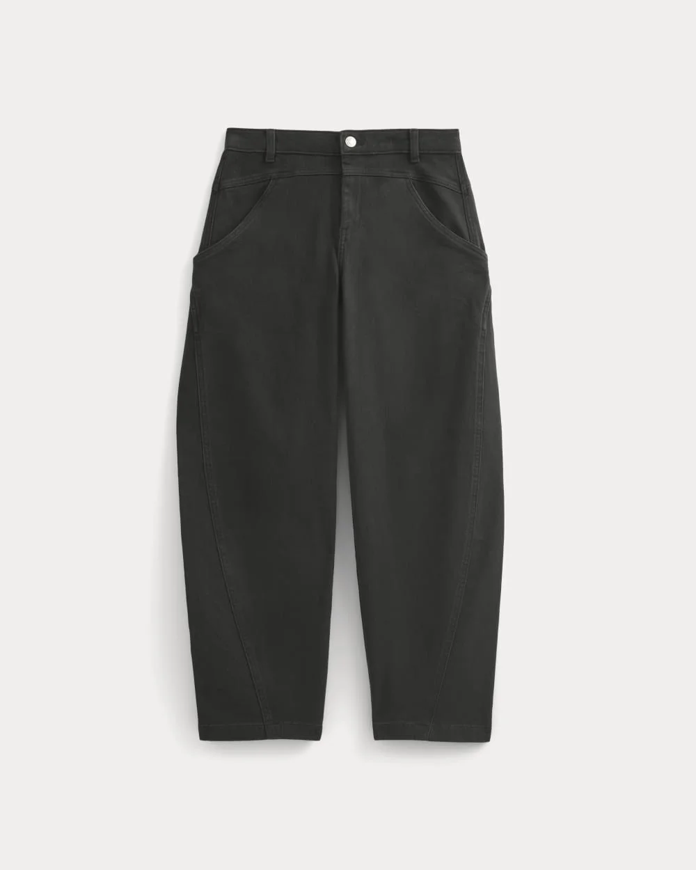 DOUBLE-STITCH BARREL PANT - 1
