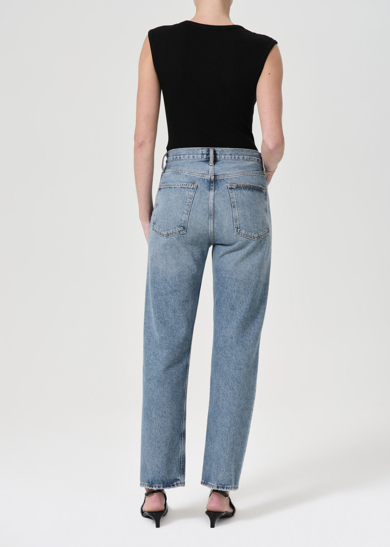 AGOLDE 90'S PINCH WAIST HIGH RISE STRAIGHT IN NAVIGATE outlook