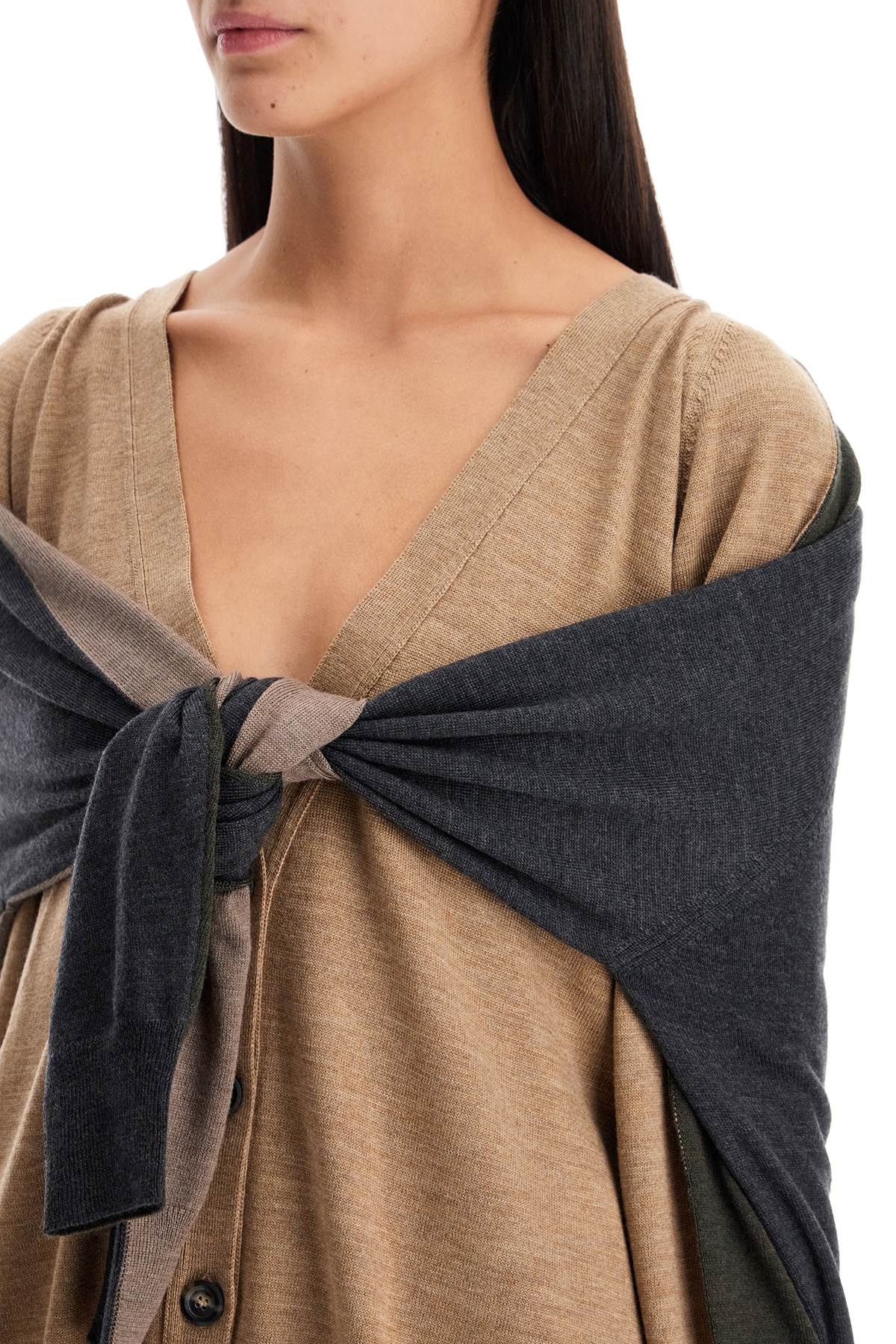 Moschino Double-Sleeved Cardigan Women - 4
