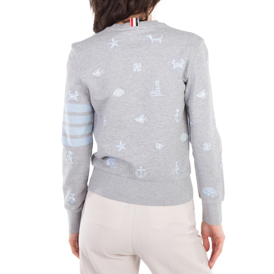 Thom Browne 4-Bar Nautical Cotton Sweatshirt - 3