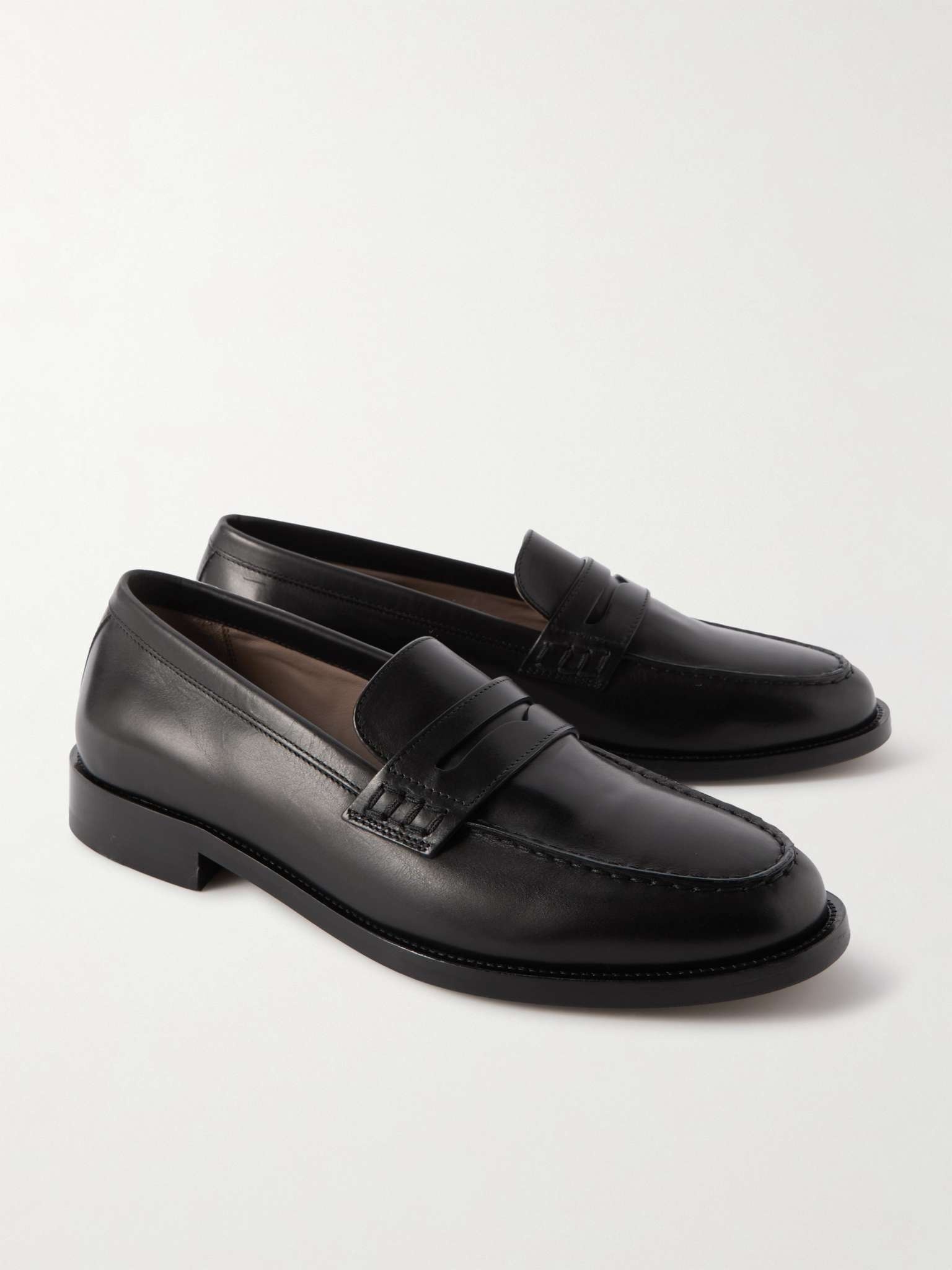 Perry Leather Penny Loafers - 4