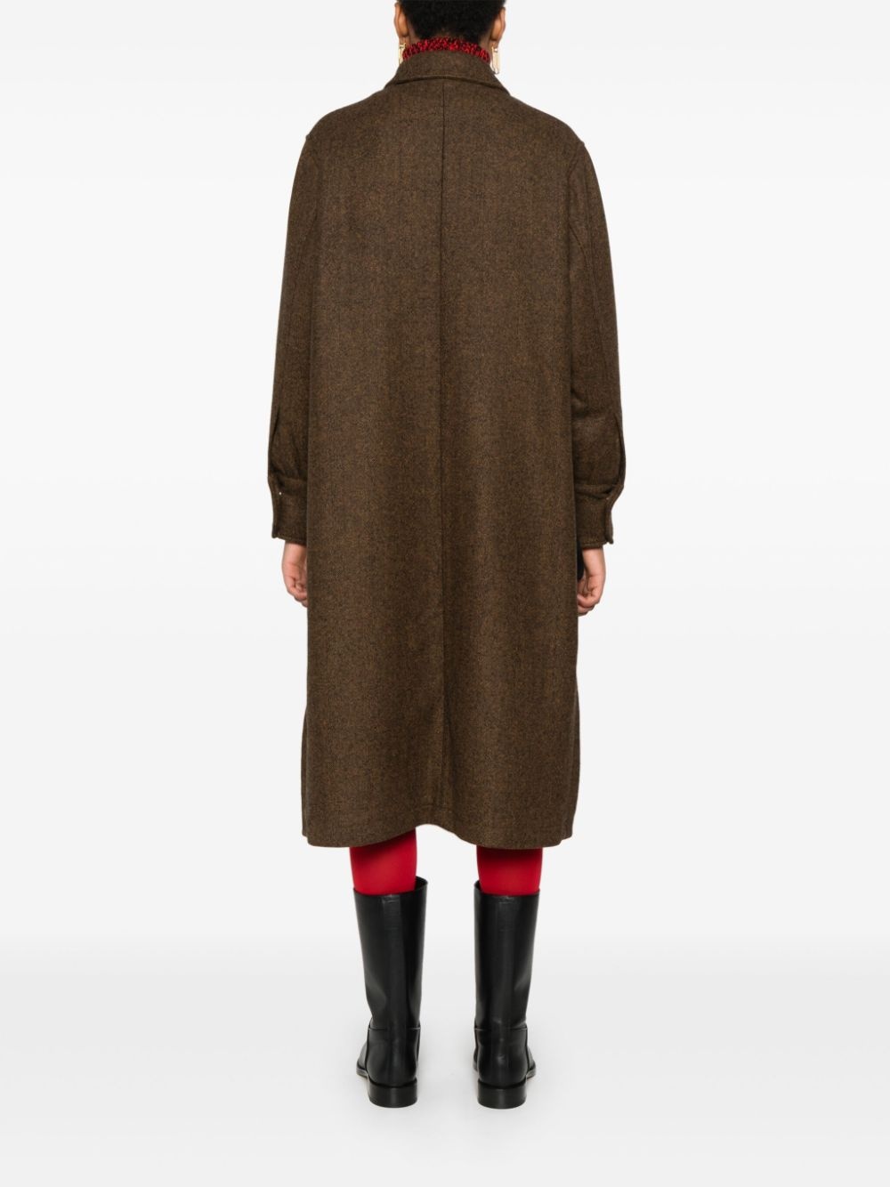 herringbone coat - 4