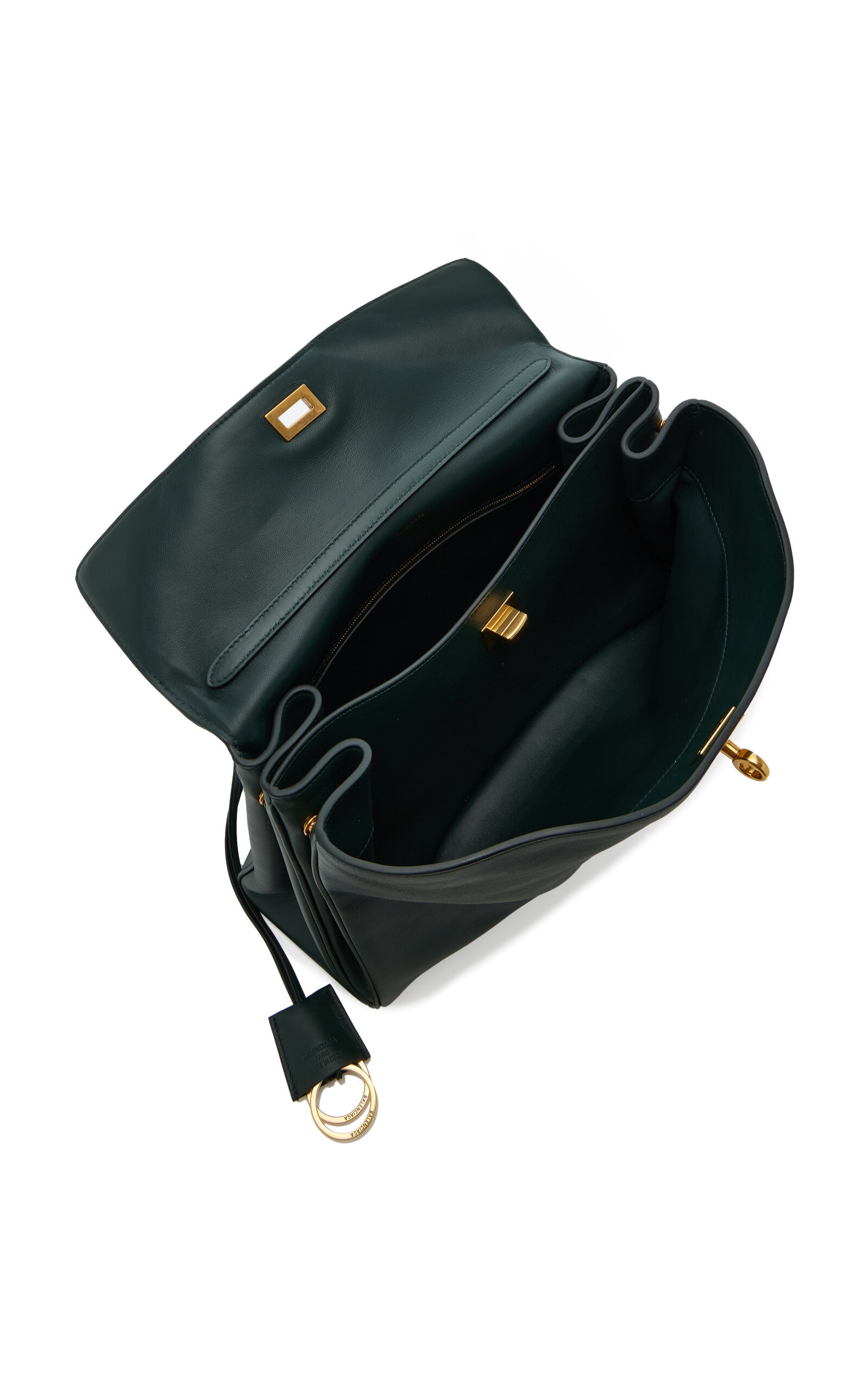 Medium Rodeo Leather Top Handle Bag green - 5