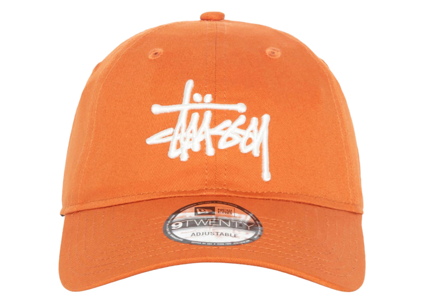 Stussy New Era 9Twenty Basic Strapback Orange - 2