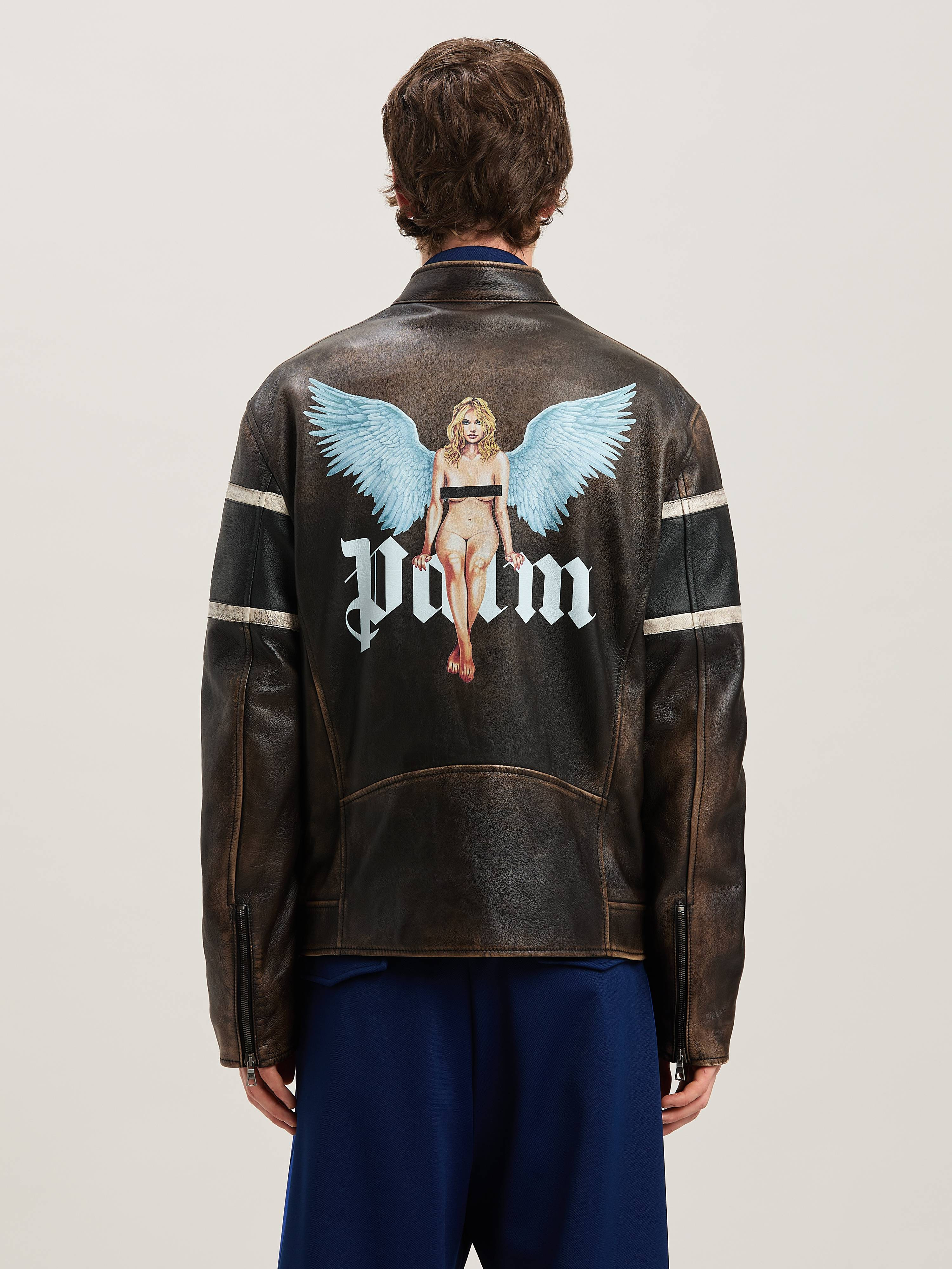 Pin up Biker Leather Jacket - 5