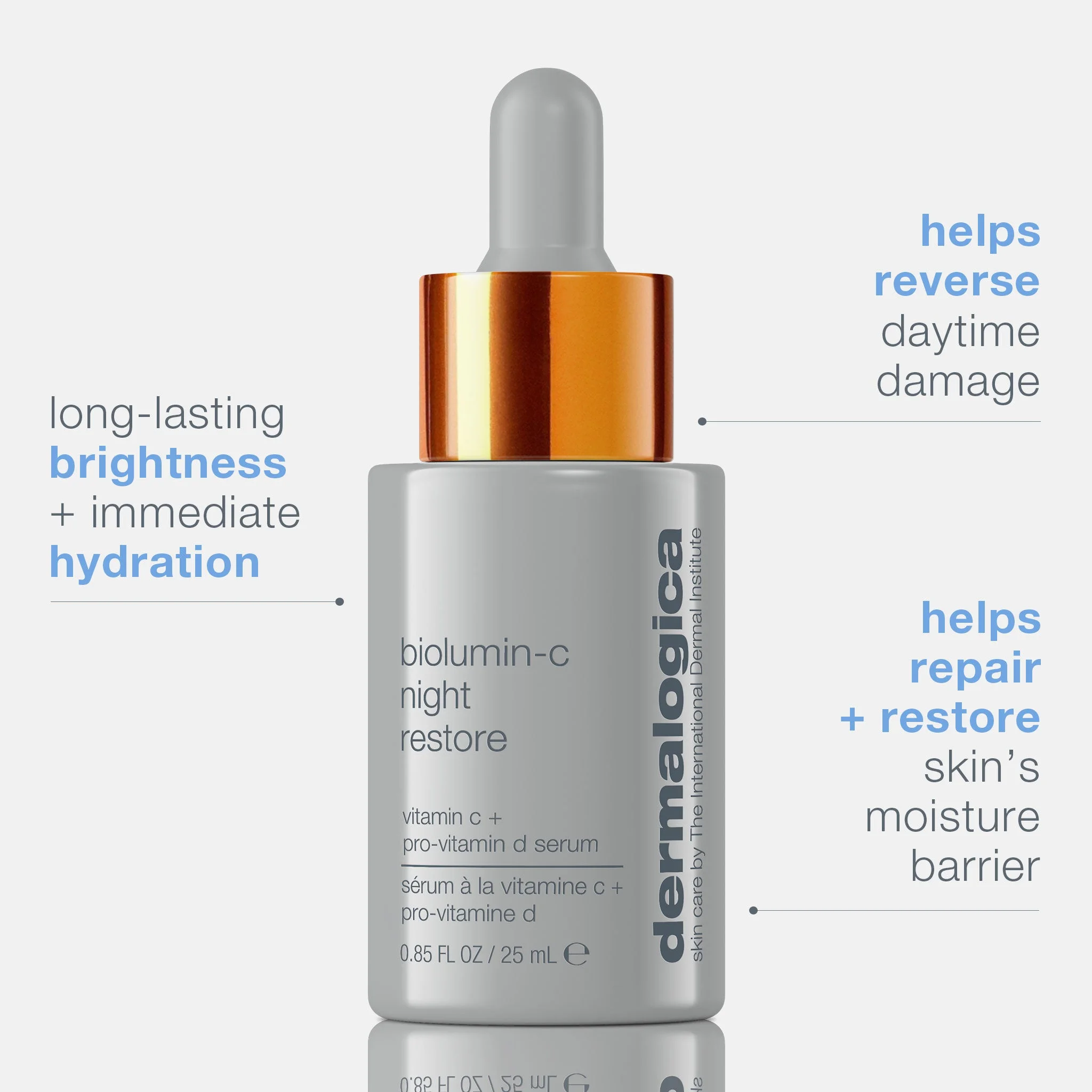 biolumin-c night restore serum - 1