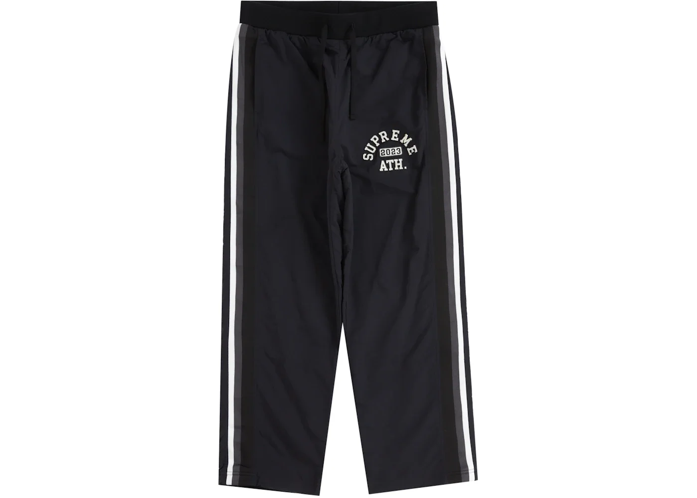 Supreme Appliqué Track Pant Black - 1