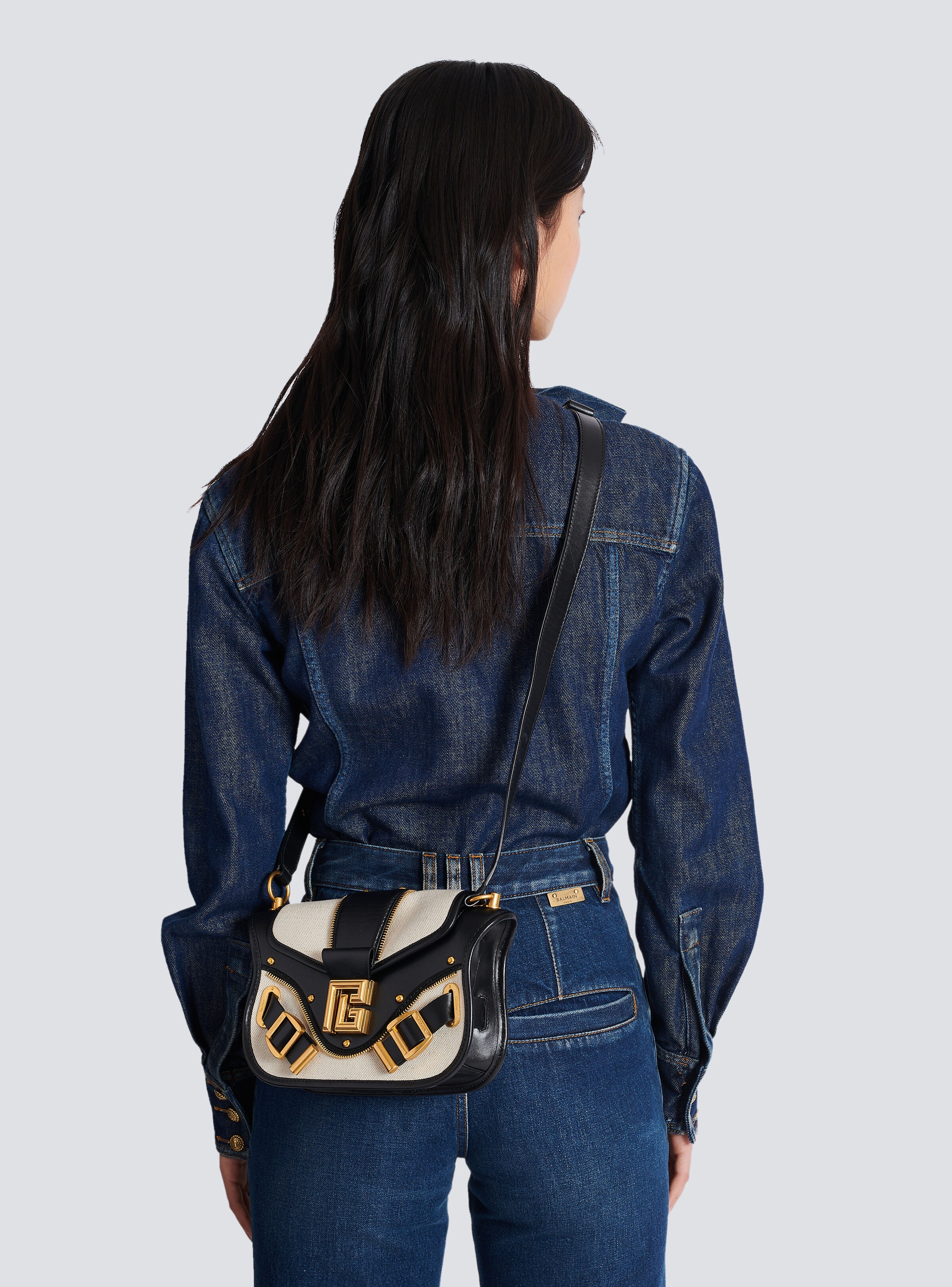 Blaze canvas and leather bag - 8
