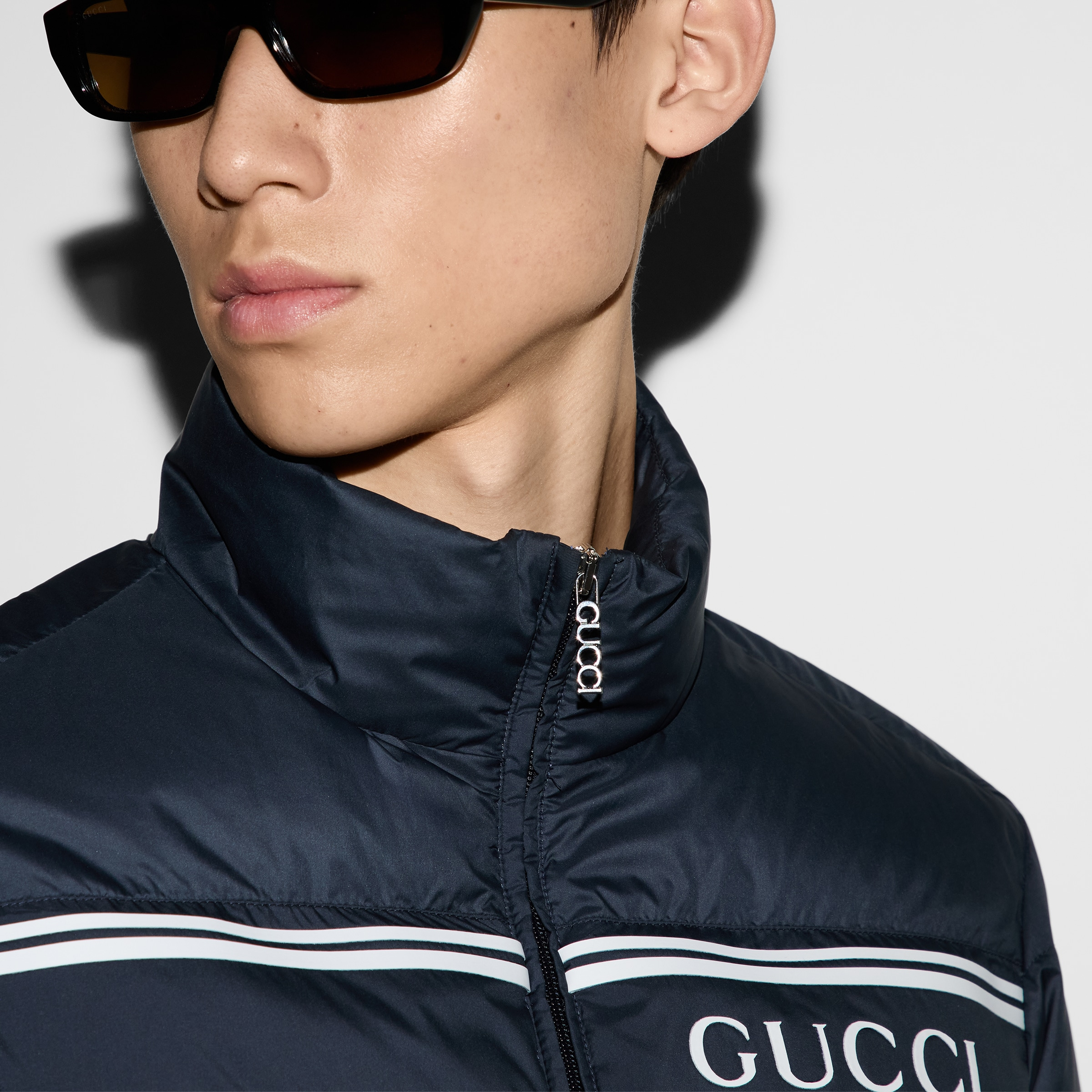 Nylon puffer jacket - 6