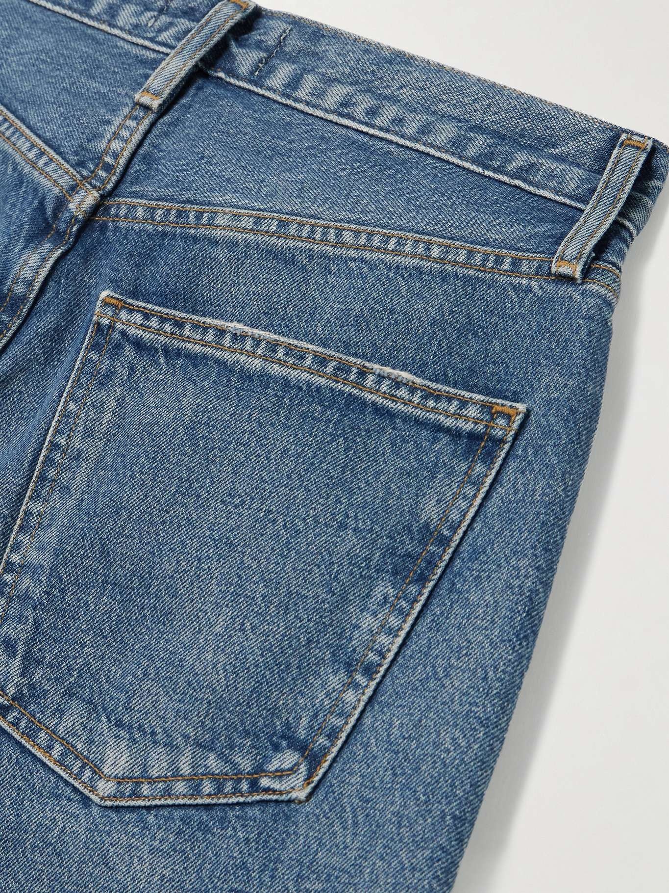 '90s Crop mid-rise straight-leg jeans Mid denim - 6