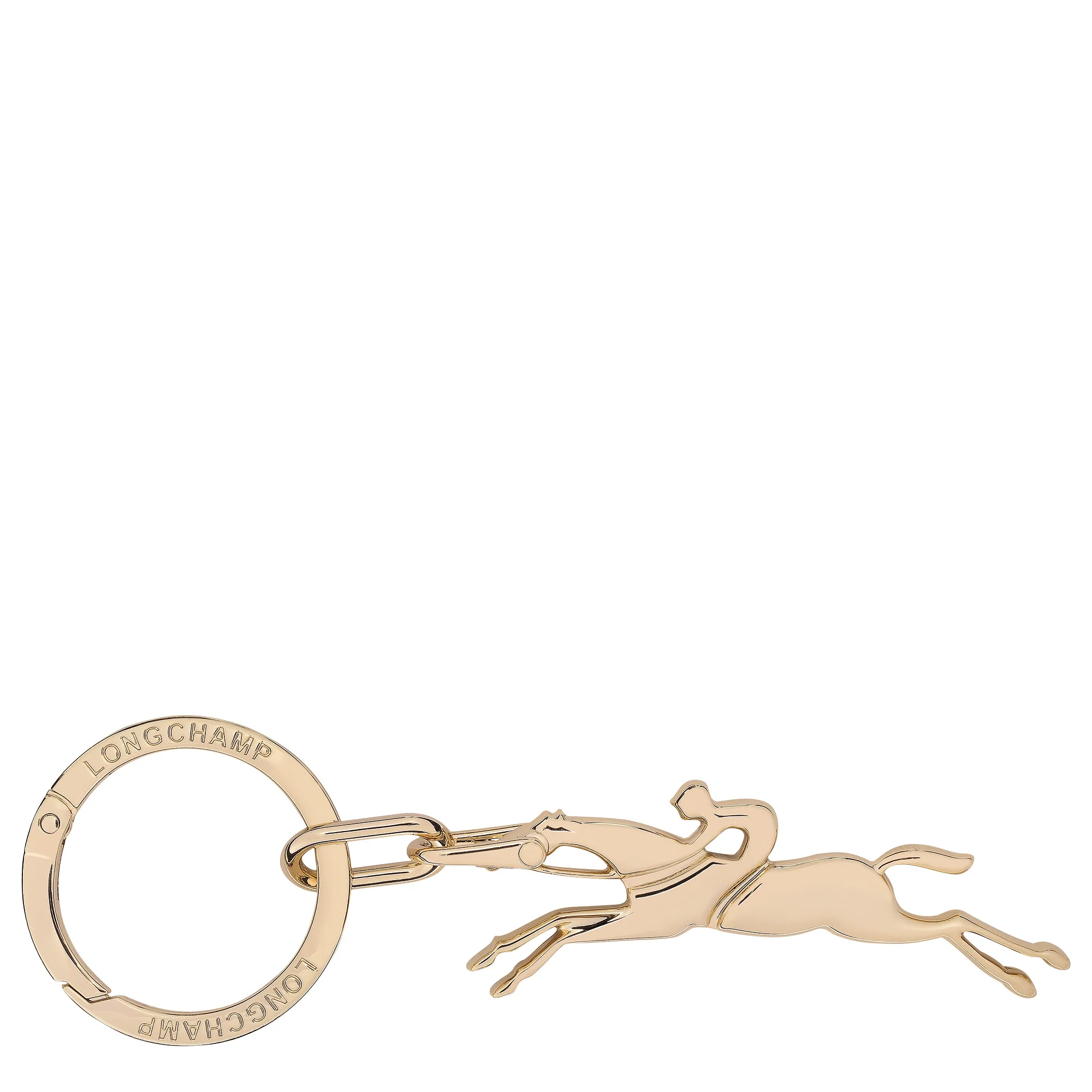 Cavalier Longchamp Key ring Very pale gold - OTHER - 1
