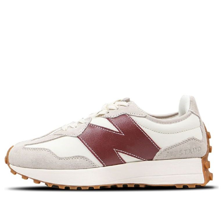 (WMNS) New Balance STAUD x 327 'Grey Burgundy' WS327SG - 1