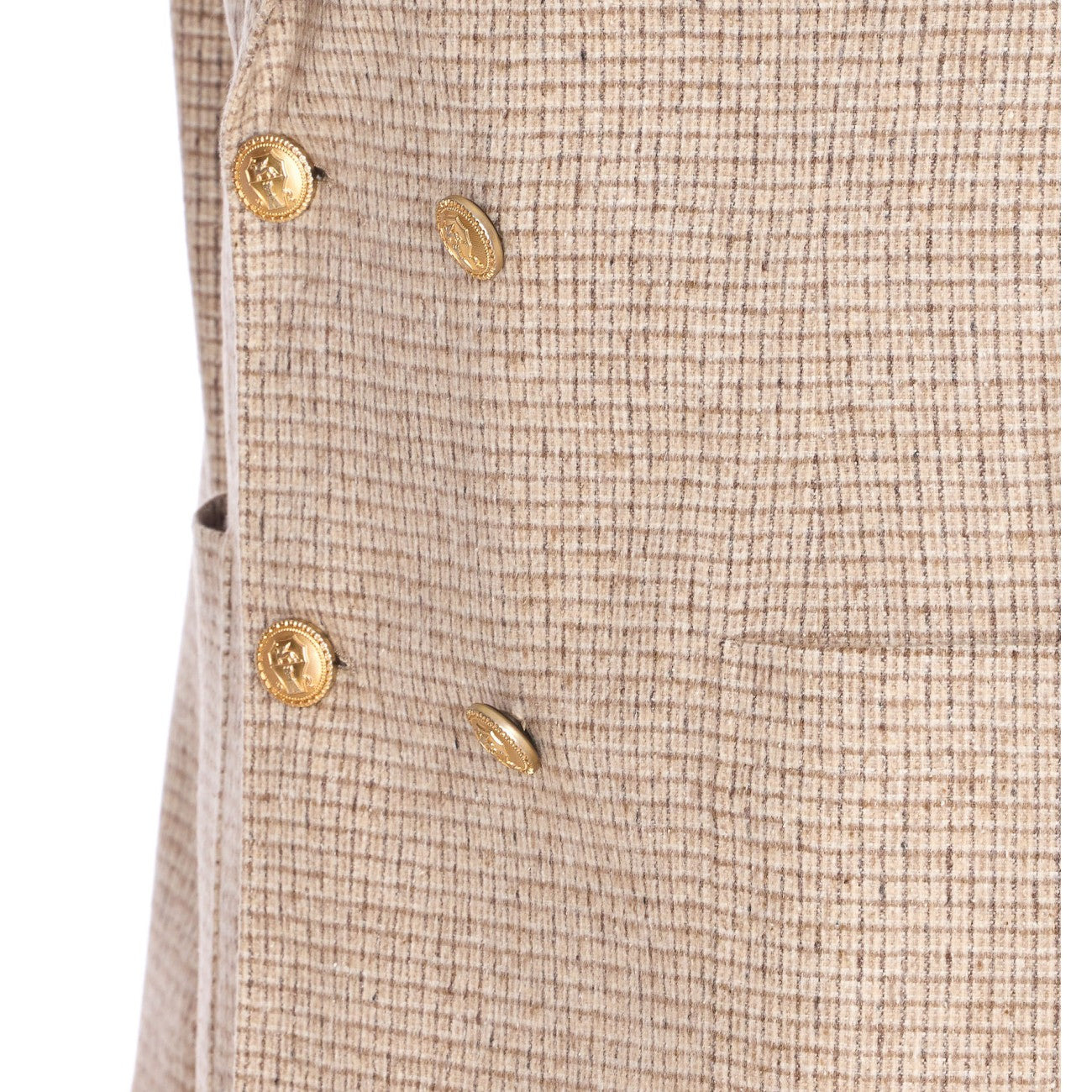 Brunello Cucinelli Men Double-Breasted Blazer - 3