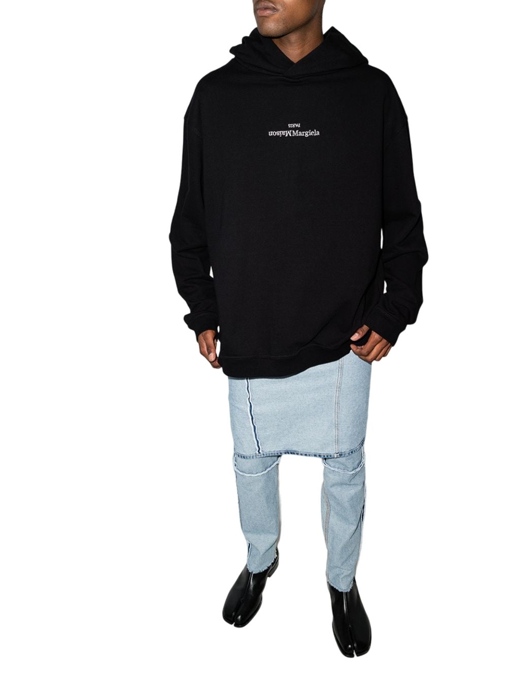 Logo-Embroidered Cotton Hoodie - 5