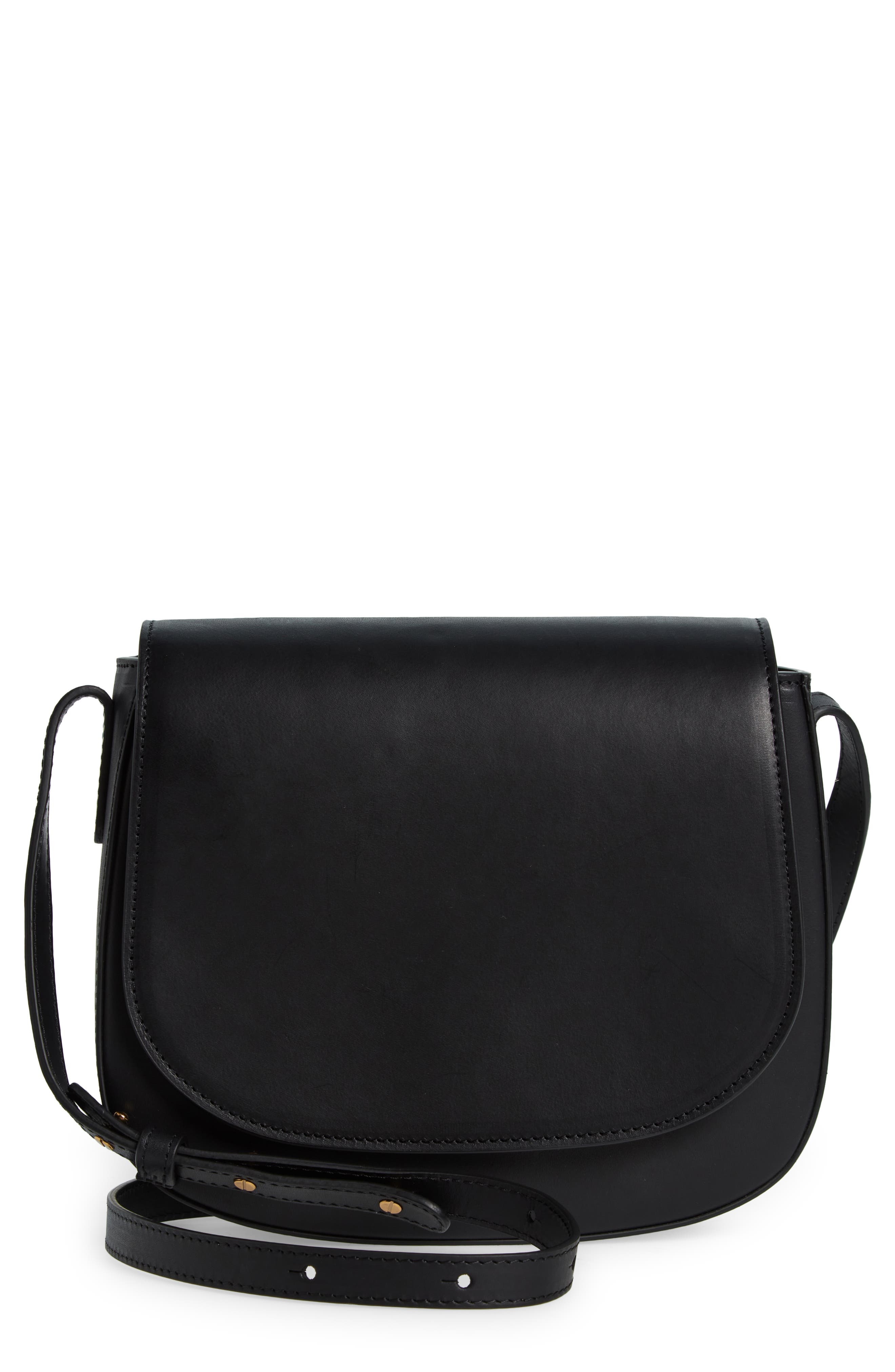 Classic Leather Crossbody Bag - 1