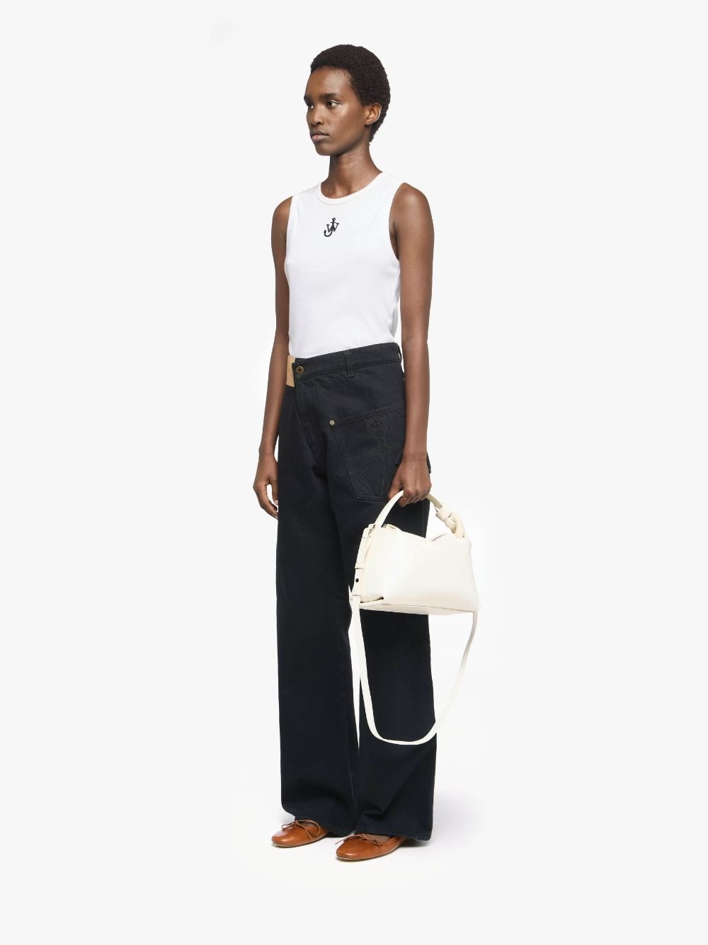 JWA CORNER BAG - LEATHER TOP HANDLE BAG - 6
