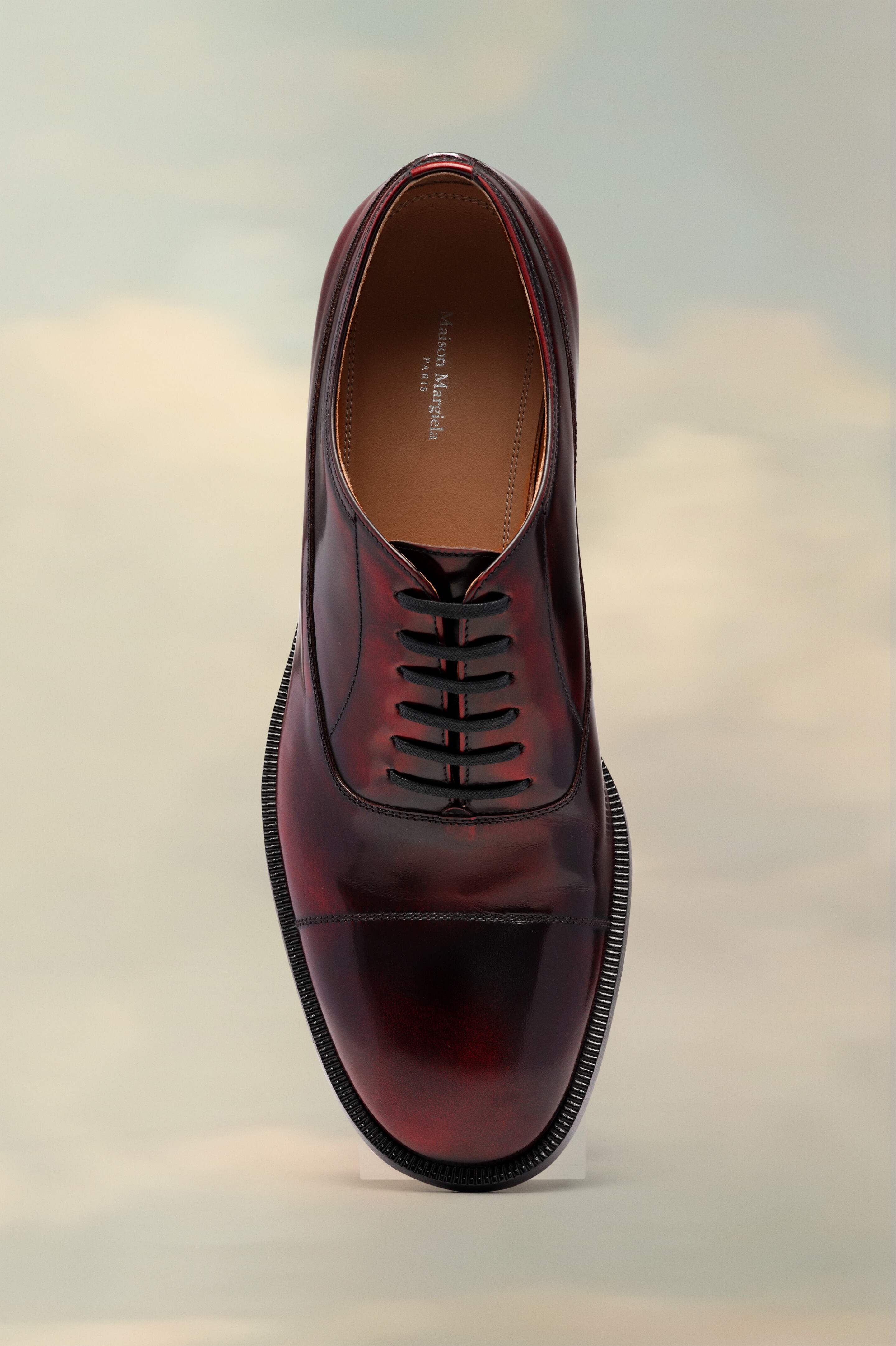 Maison Margiela Waxed Leather Shoes | REVERSIBLE