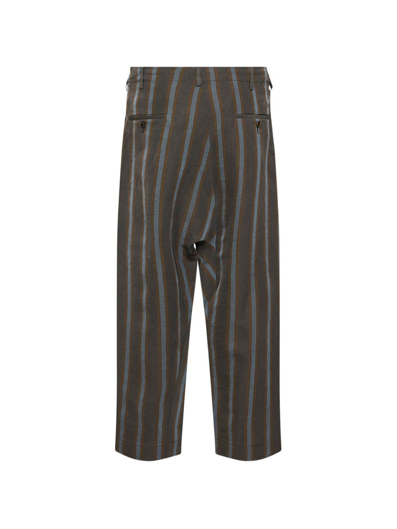 UMA WANG striped drawstring trousers outlook