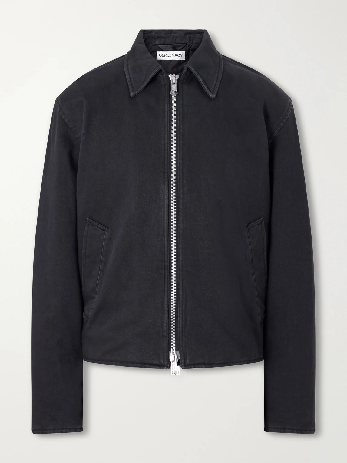 Slight Padded Organic Cotton-Twill Jacket - 1