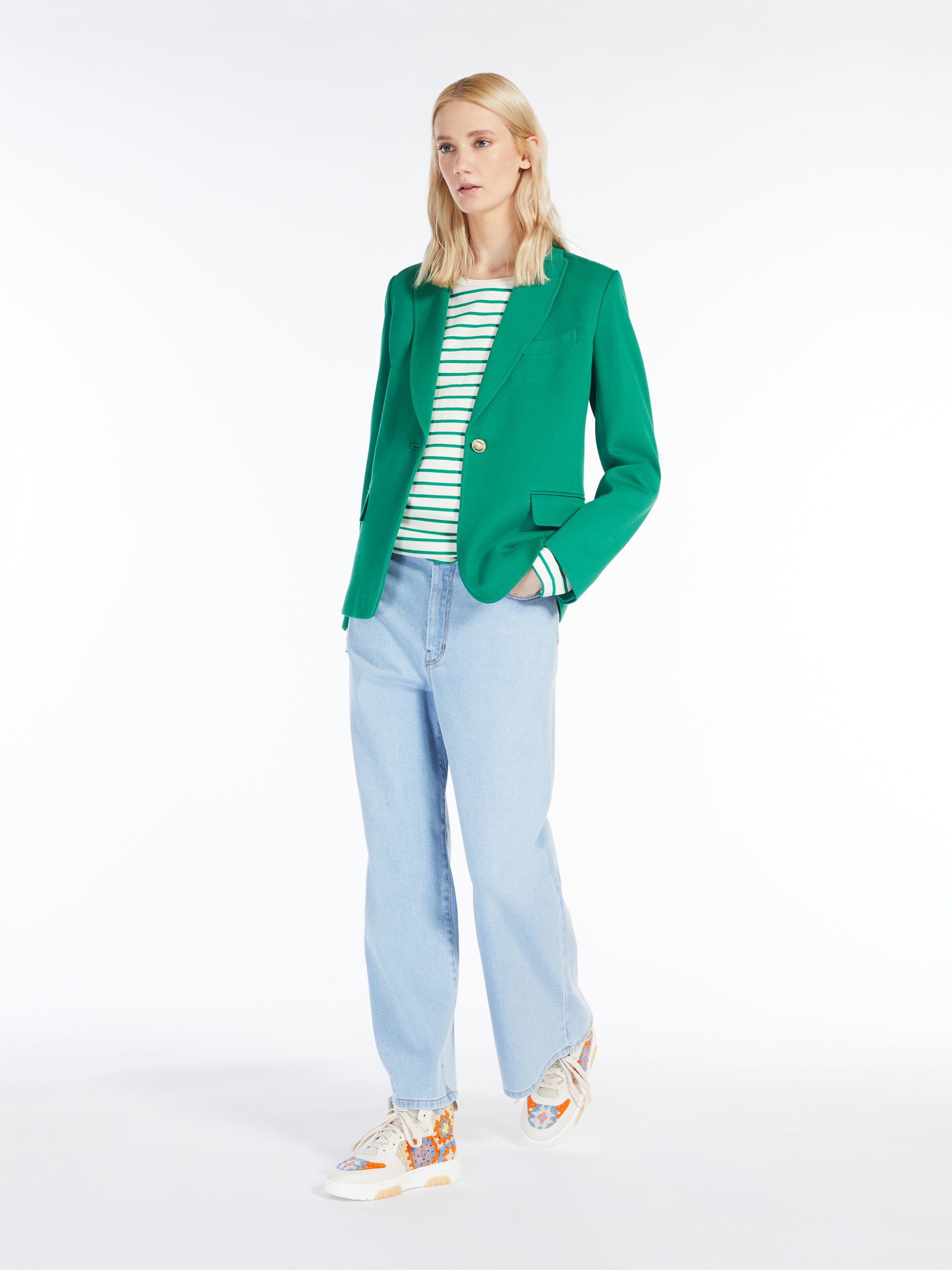 FRETTY Striped jersey T-shirt - 2
