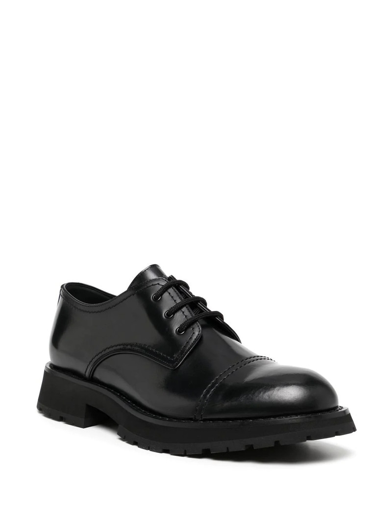 Alexander McQueen chunky-sole derby shoes outlook