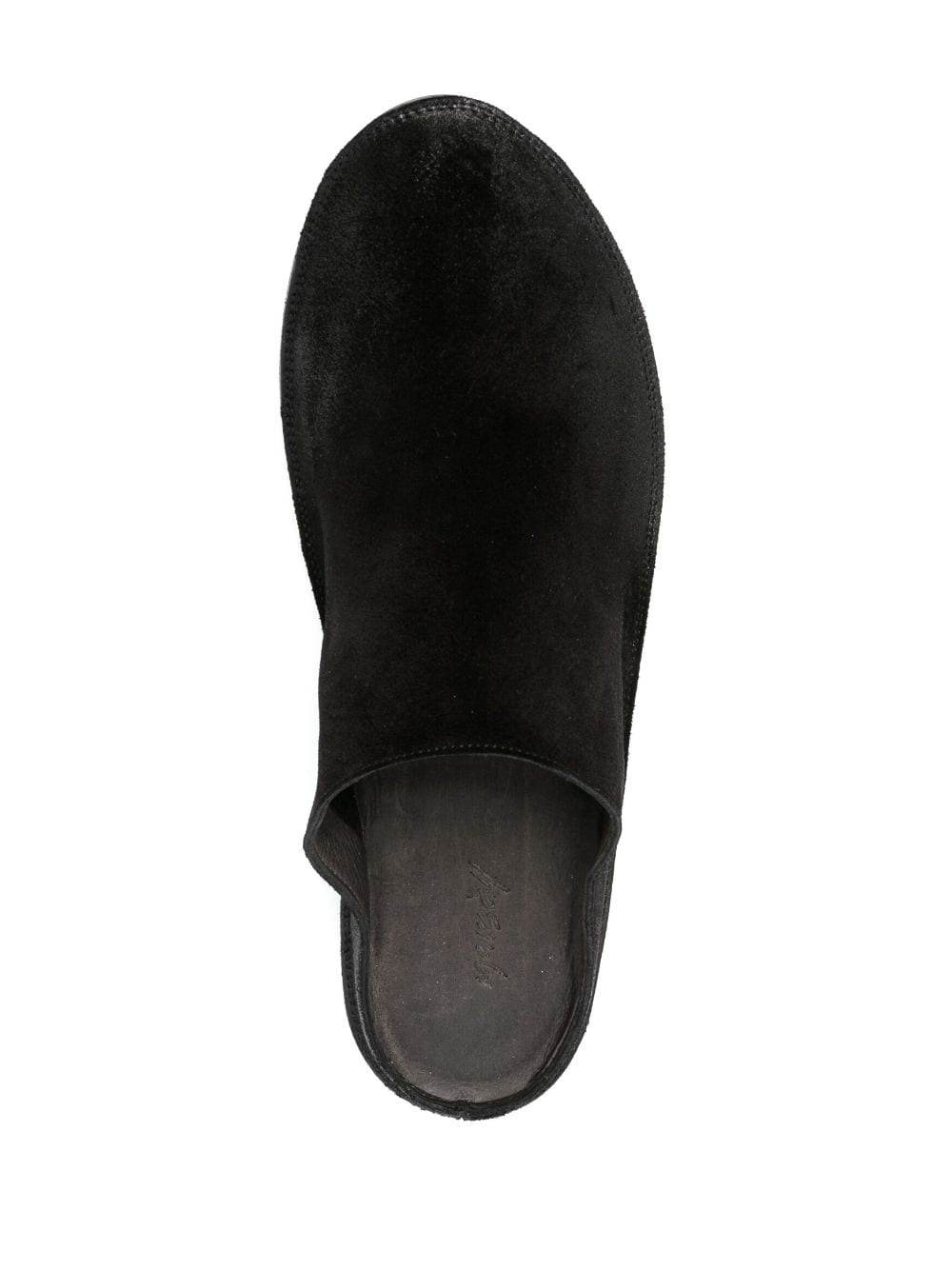 slip-on calf-leather slides - 4