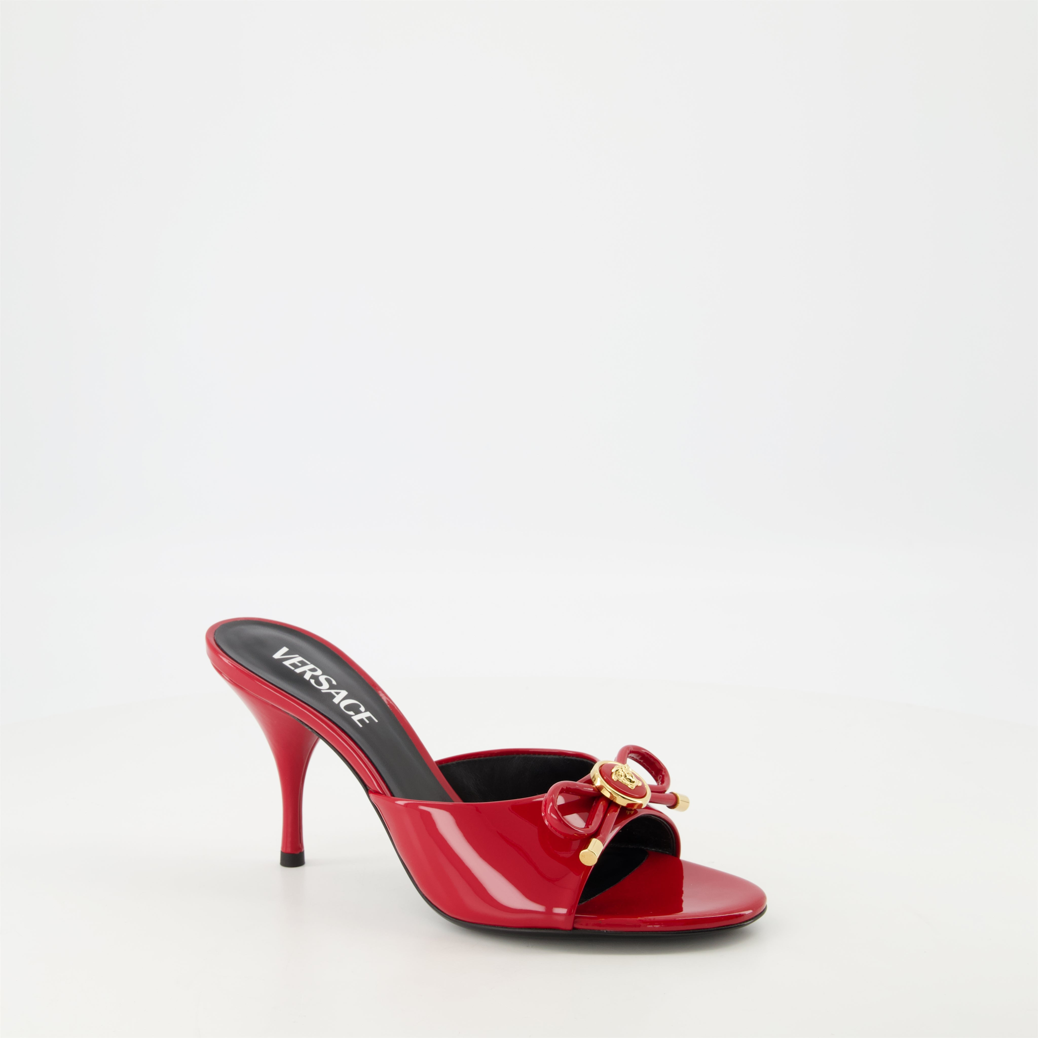 Mules à talon Bow - 2