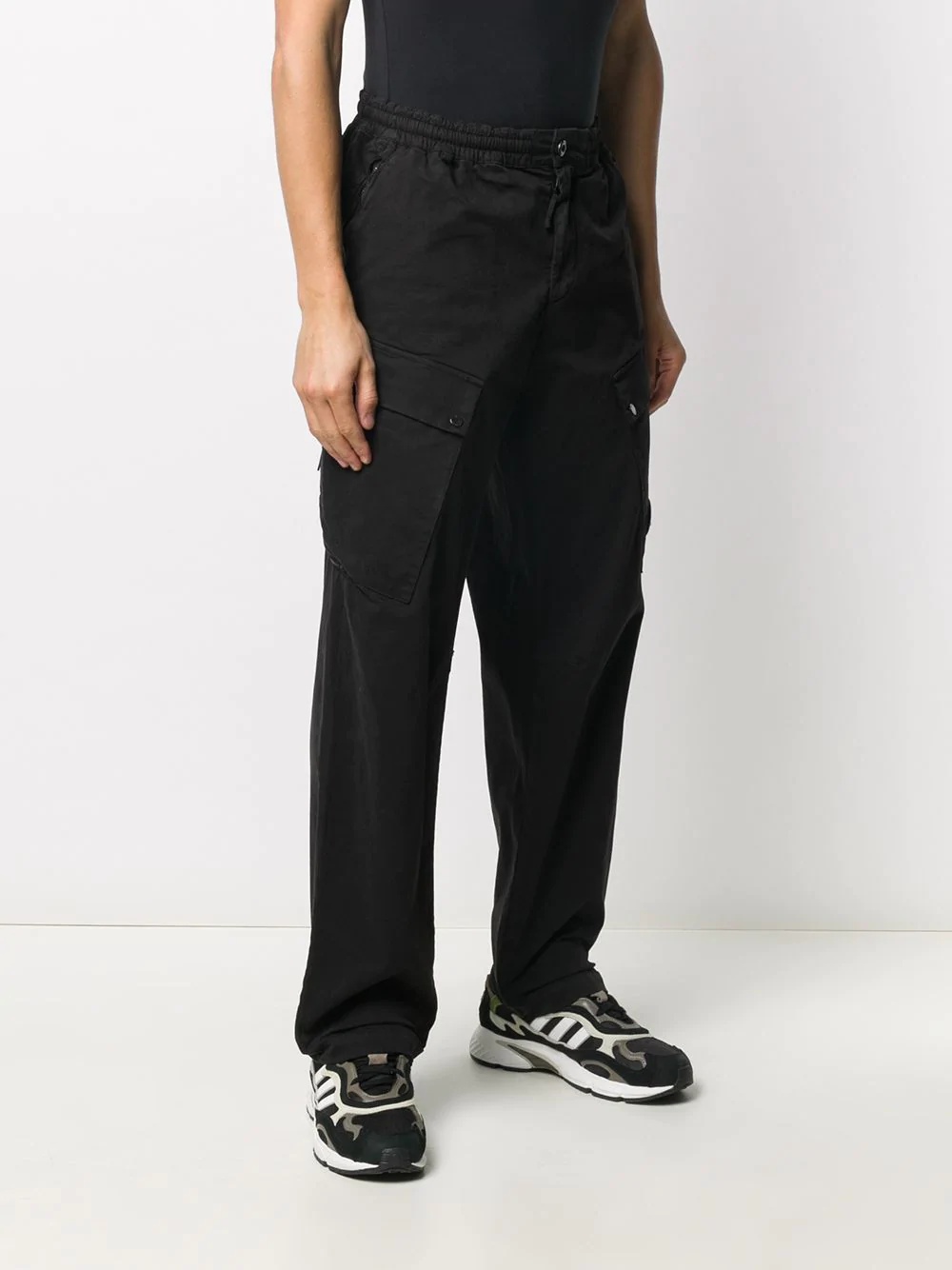 straight-leg track trousers - 3