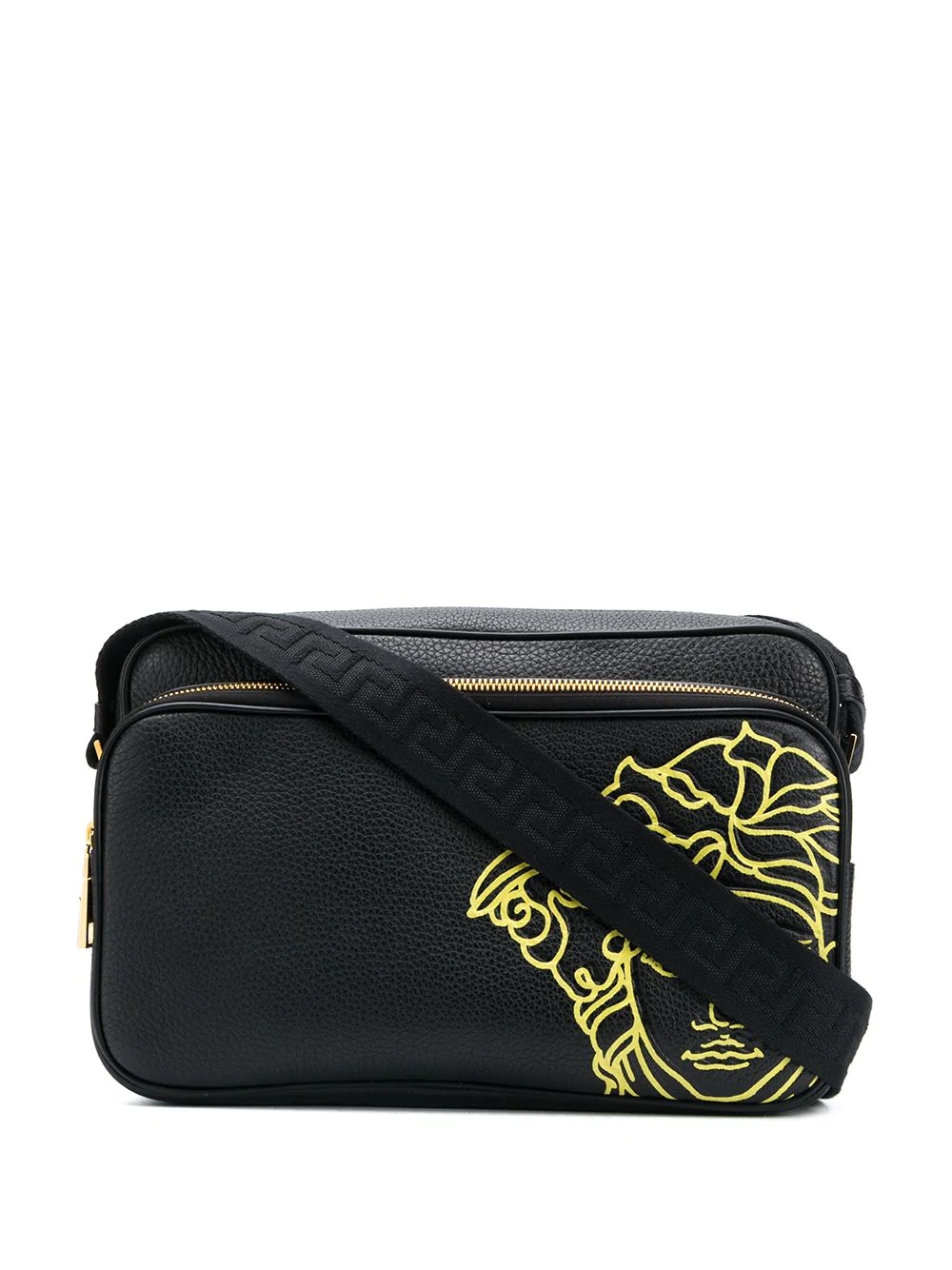 Medusa-motif shoulder bag - 1