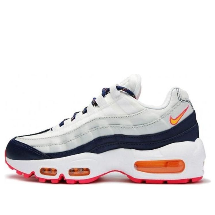 (WMNS) Nike Air Max 95 'Navy Orange' 307960-405 - 1