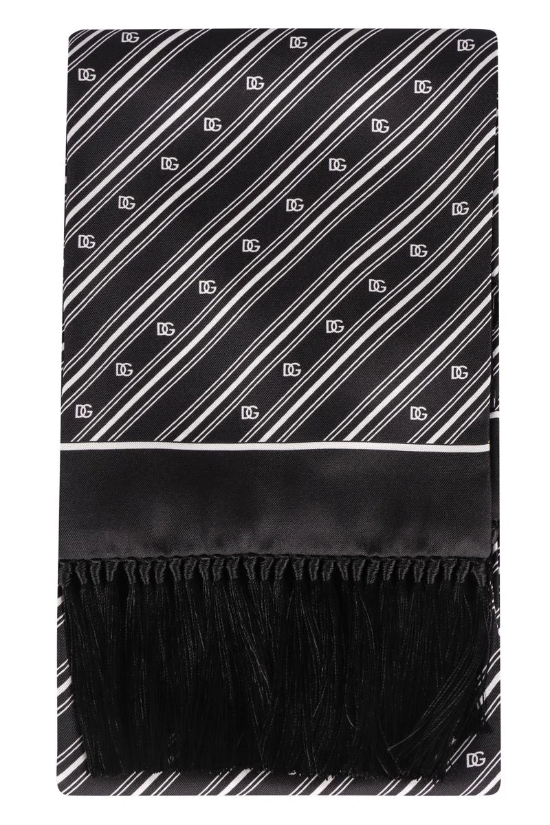 Dolce & Gabbana Silk Scarf - 1