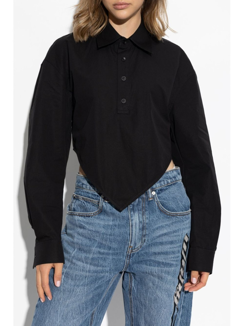pointed organic-cotton shirt 3