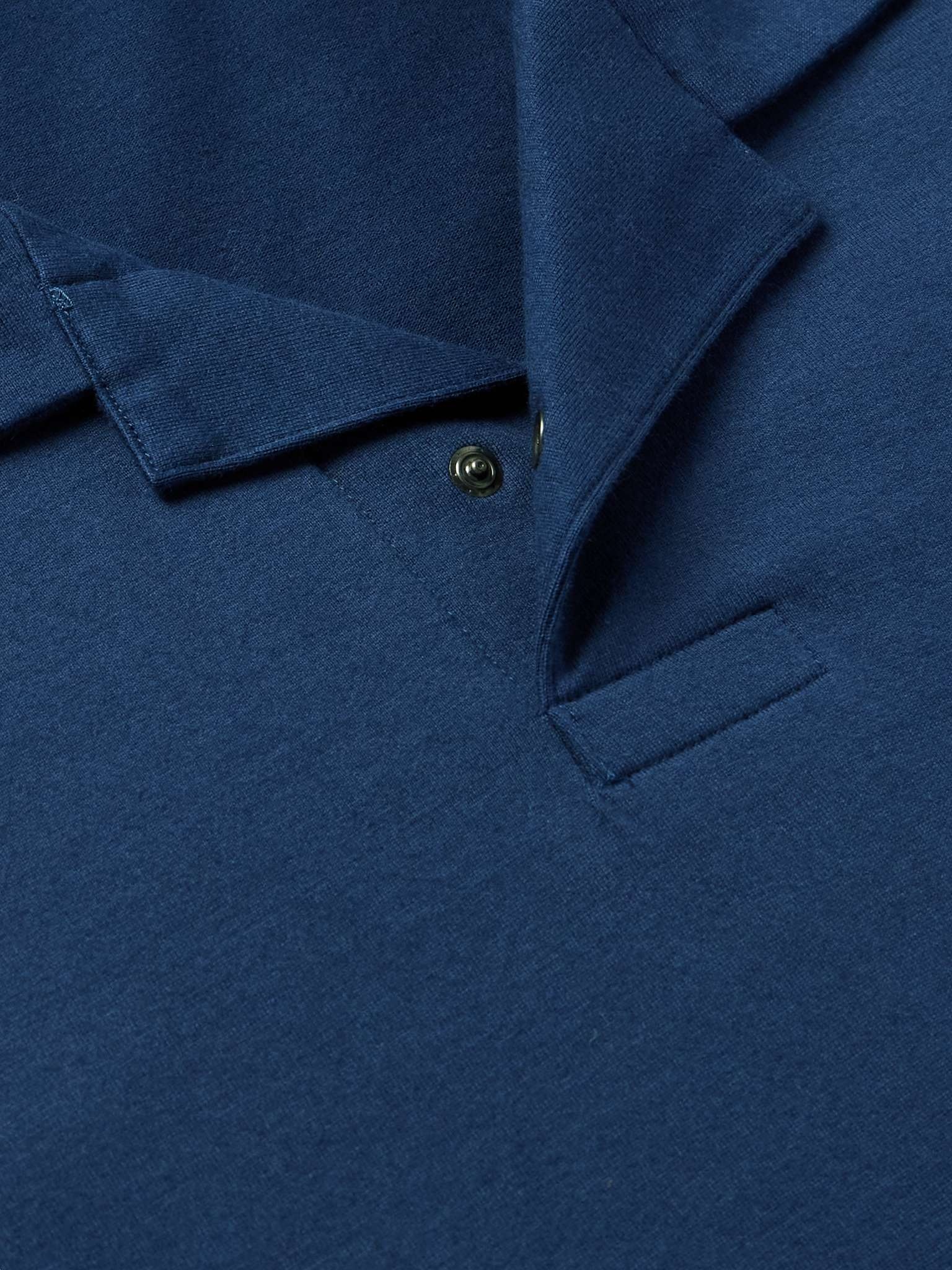 Cotton-Blend Jersey Polo Shirt - 4