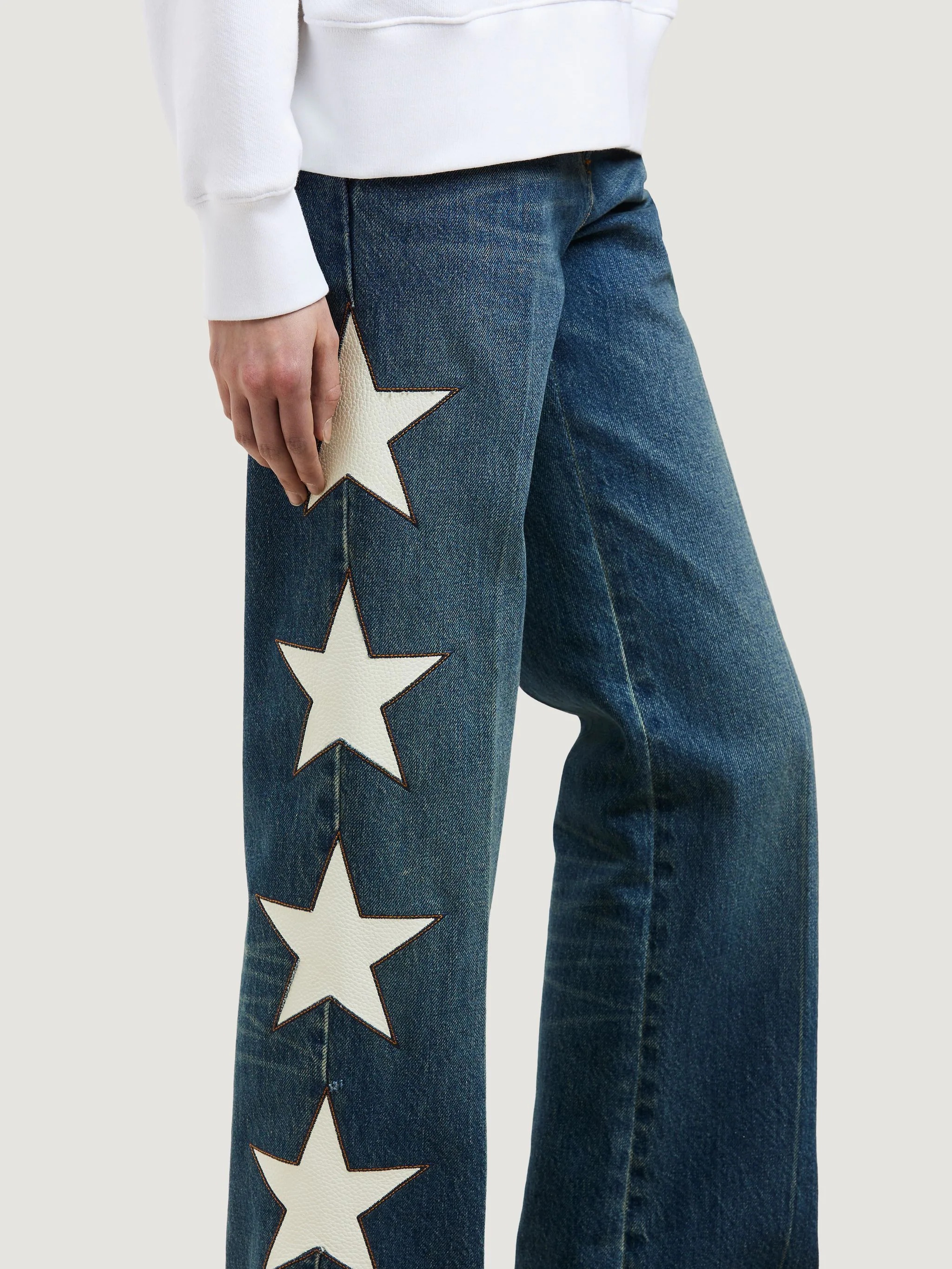 SIDE STARS STRAINGHT LEGS - 6