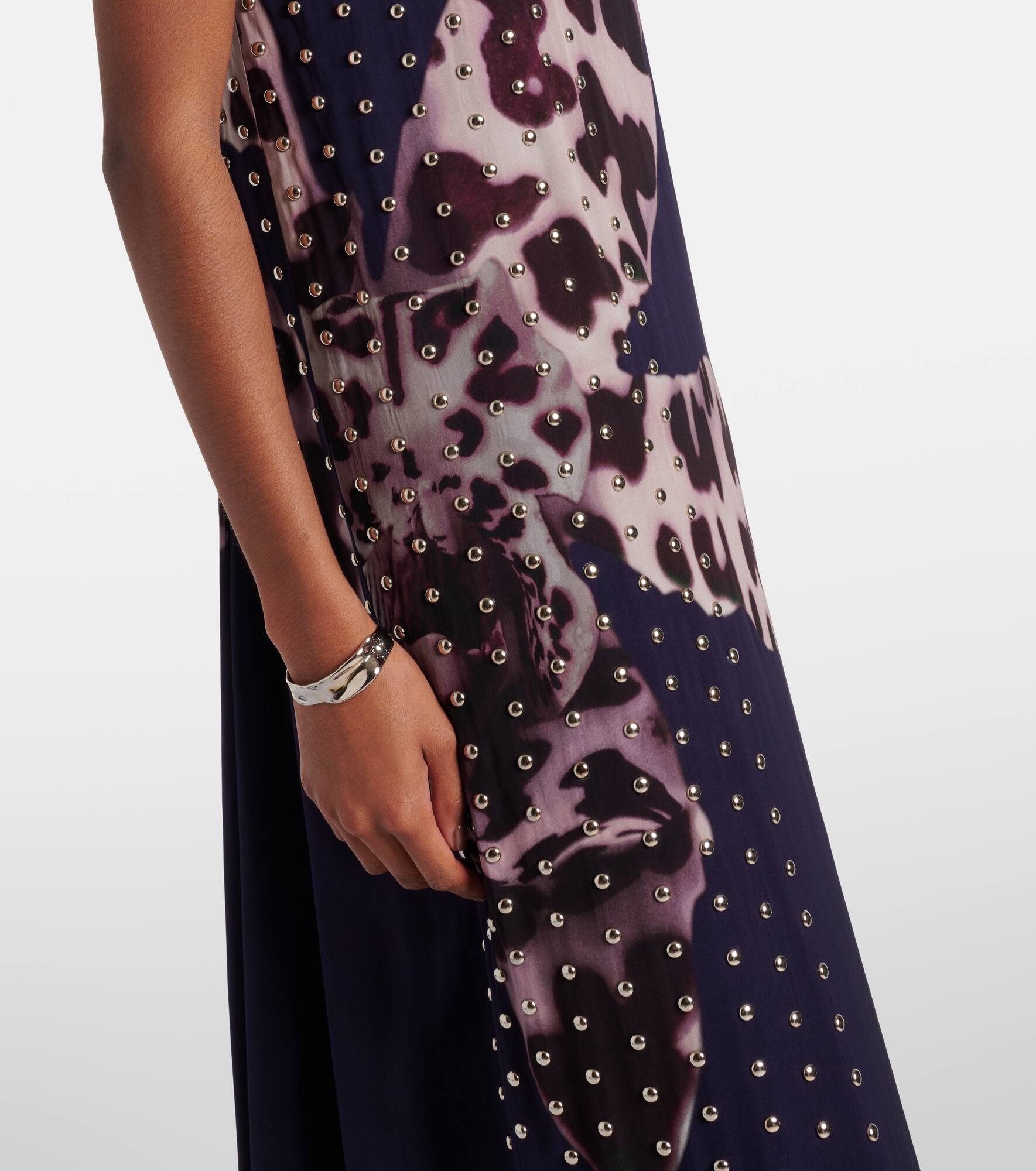 Printed maxi dress - 6