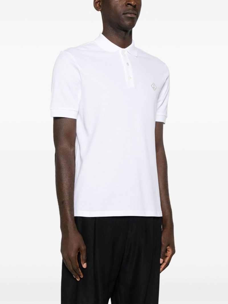 logo-embroidered piquÃ© polo shirt 3