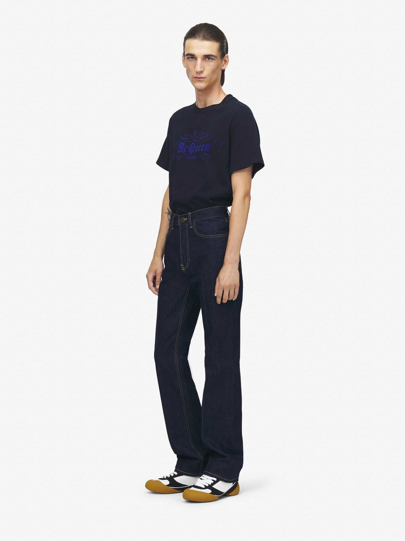 Alexander McQueen SLIM COTTON JEANS outlook