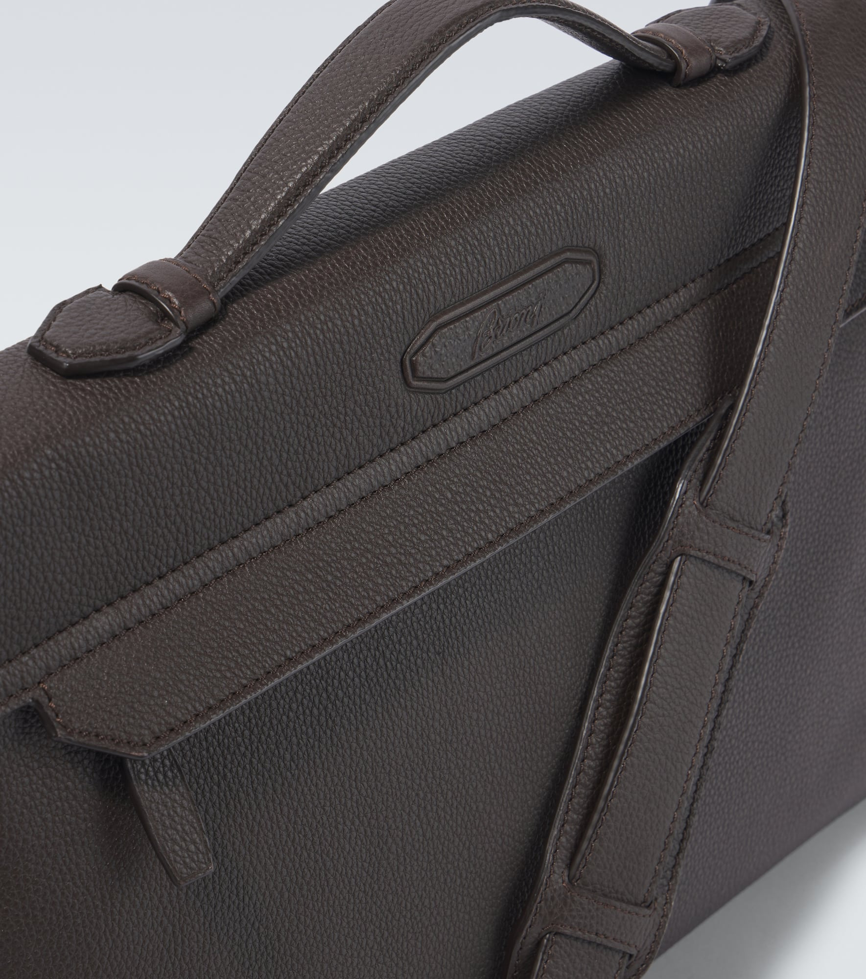 Leather briefcase - 7